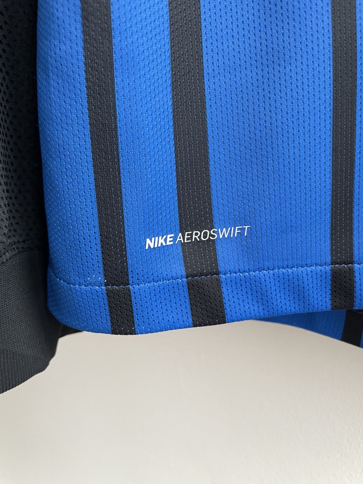 Nike Inter Milan 2017 2018 Player Issue Match Worn? Shirt Jersey Size US L / EU 52-54 / 3 - 6 Thumbnail