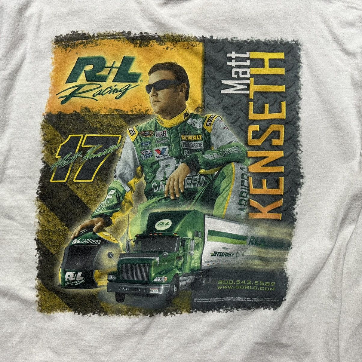Gildan × Vintage Vintage Matt Kenseth NASCAR Tee Size US XL / EU 56 / 4 - 5 Thumbnail