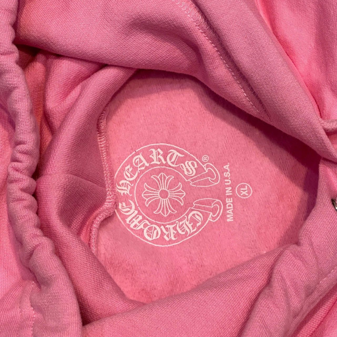 Chrome Hearts Chrome hearts horsehoe logo hoodie blue print pink Size XL / US 12-14 / IT 48-50 - 5 Thumbnail