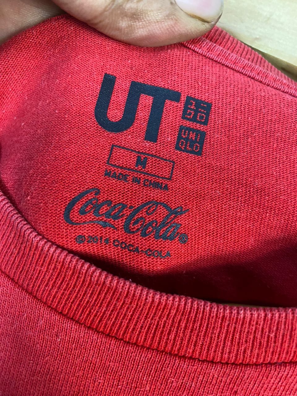 Coca Cola × Uniqlo Coca-Cola x Uniqlo printed tshirt Size US M / EU 48-50 / 2 - 4 Thumbnail