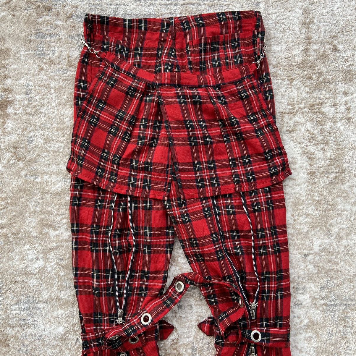 Japanese Brand × Seditionaries 90's Mad Punk Seditionaries Tartan Bondage Pants Size US 29 - 10 Thumbnail
