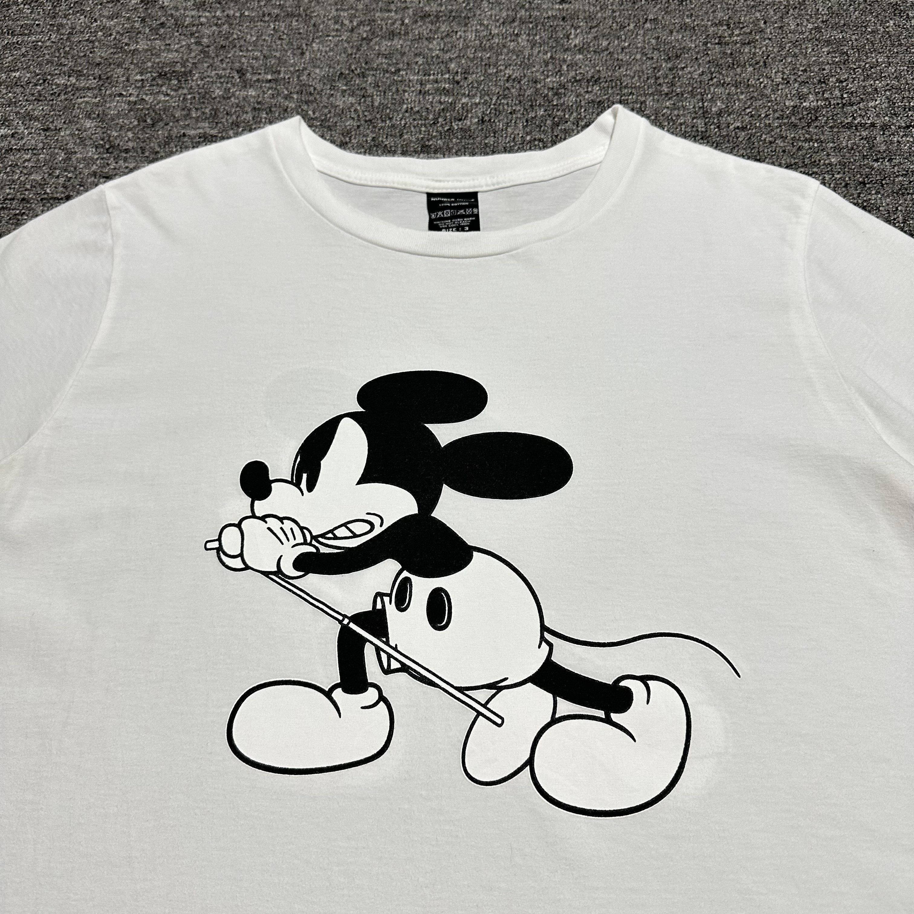 Disney × Number (N)ine × Takahiromiyashita The Soloist. Number (N)ine x Disney Tee Size US L / EU 52-54 / 3 - 2 Thumbnail