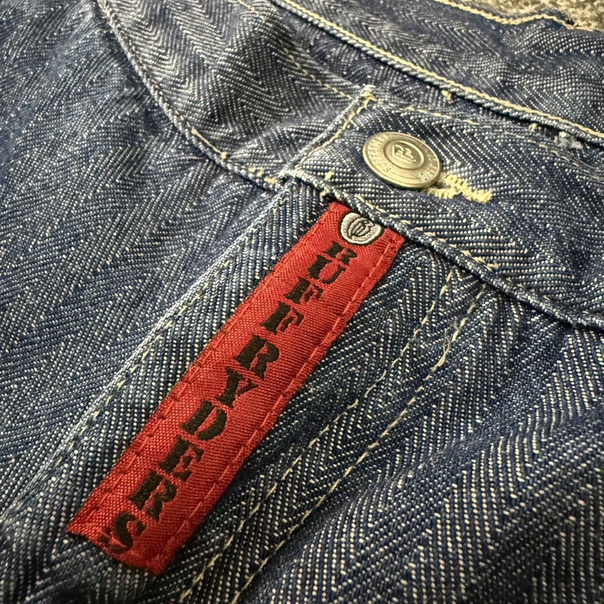 Ruff Ryders Vintage y2k Baggy Flared Tweed Ruff Ryders Dirty Denim Rap Size US 38 / EU 54 - 13 Thumbnail