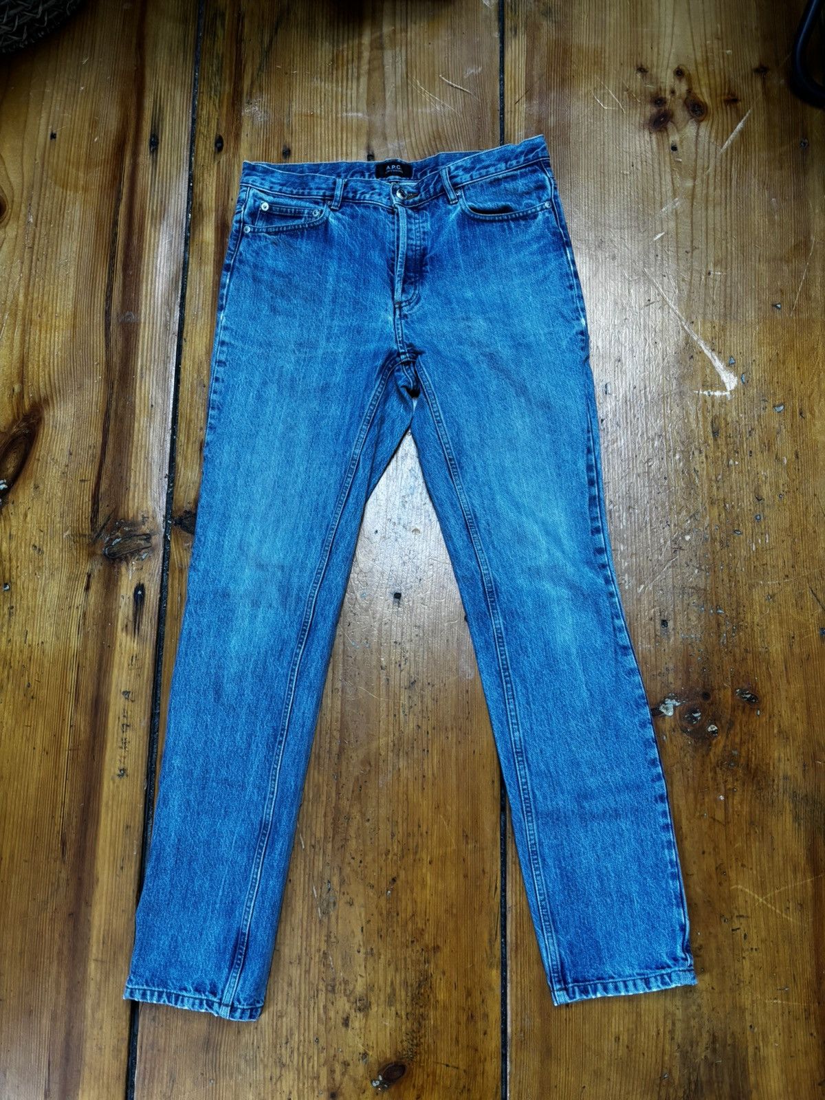 A.P.C. Apc low standard light denim wash jeans 30 Size US 30 / EU 46 - 1 Thumbnail
