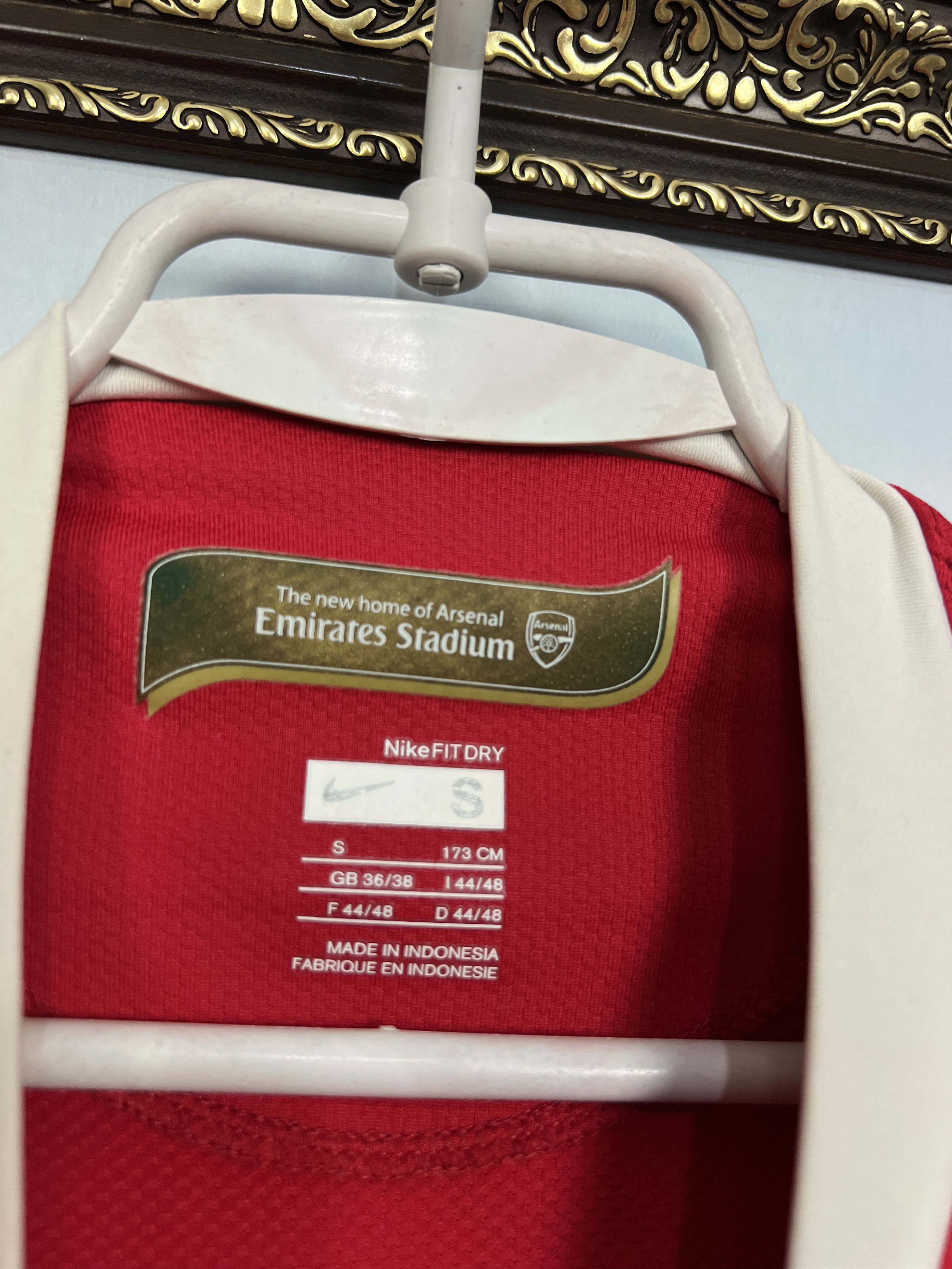 Nike Arsenal Home football shirt 2006 Soccer #4 Fabregas Jersey Size US S / EU 44-46 / 1 - 4 Thumbnail