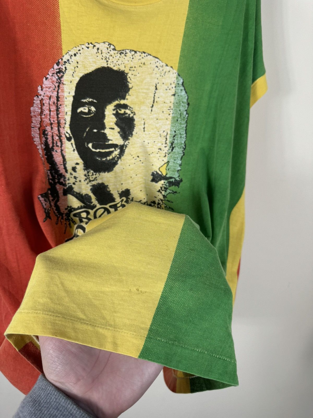 Bob Marley × Vintage Bob Marley Vintage 80s T-Shirt Size US M / EU 48-50 / 2 - 4 Thumbnail