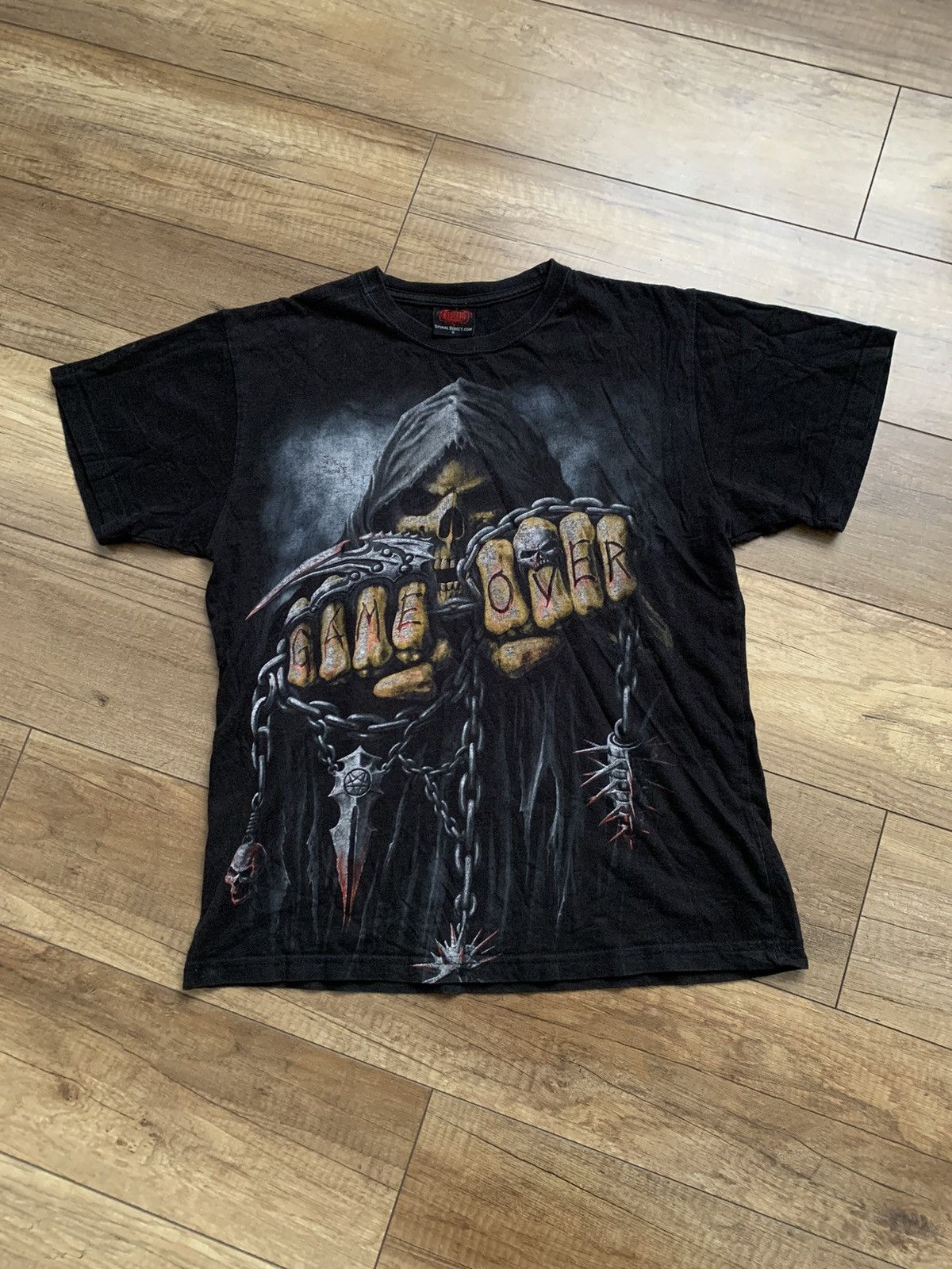 Other Spiral Vintage Bones Game Over T-Shirt Tee Size US S / EU 44-46 / 1 - 9 Thumbnail