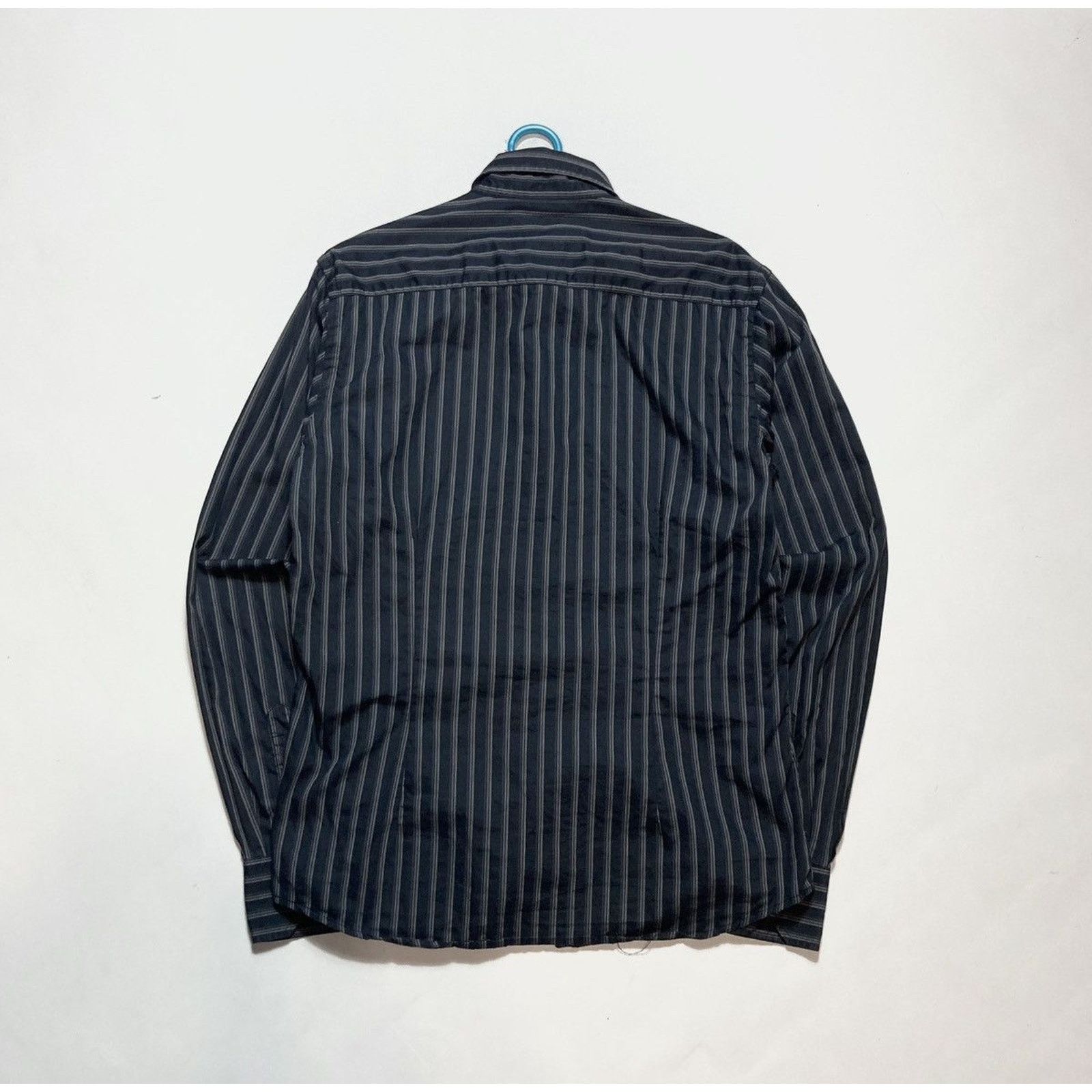 Balmain × Pierre Balmain Pierre Balmain Paris Stripe Button Up Shirt Size US L / EU 52-54 / 3 - 5 Thumbnail