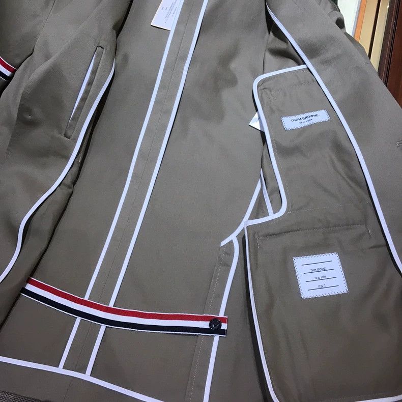 Thom Browne Thom Browne size2 A tweed cotton suit Size 38S - 8 Thumbnail