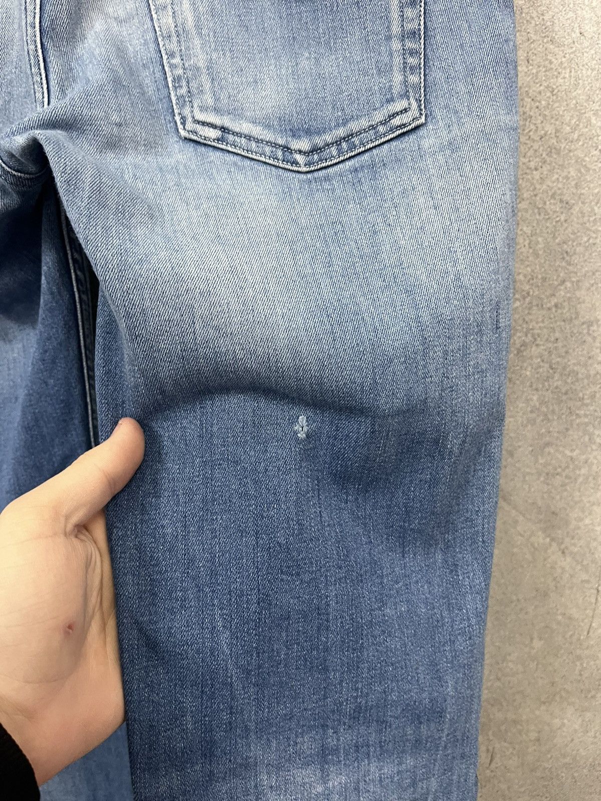 Stone Island Vintage Stone Island Jeans Patch Pocket Straight Fit Casual Size US 31 - 5 Thumbnail