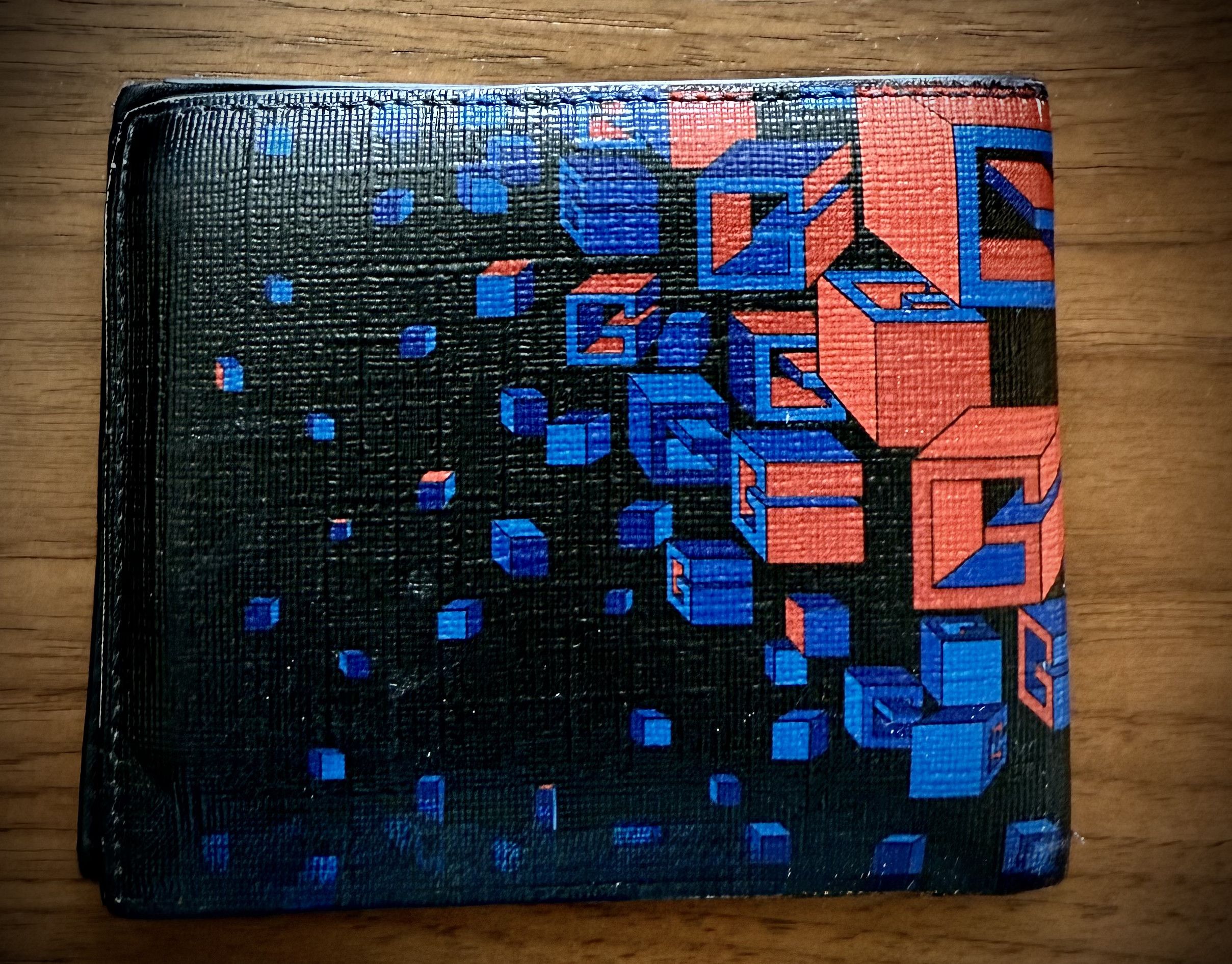 Gucci Square G Space Print Bi-Fold Wallet Size ONE SIZE - 5 Thumbnail