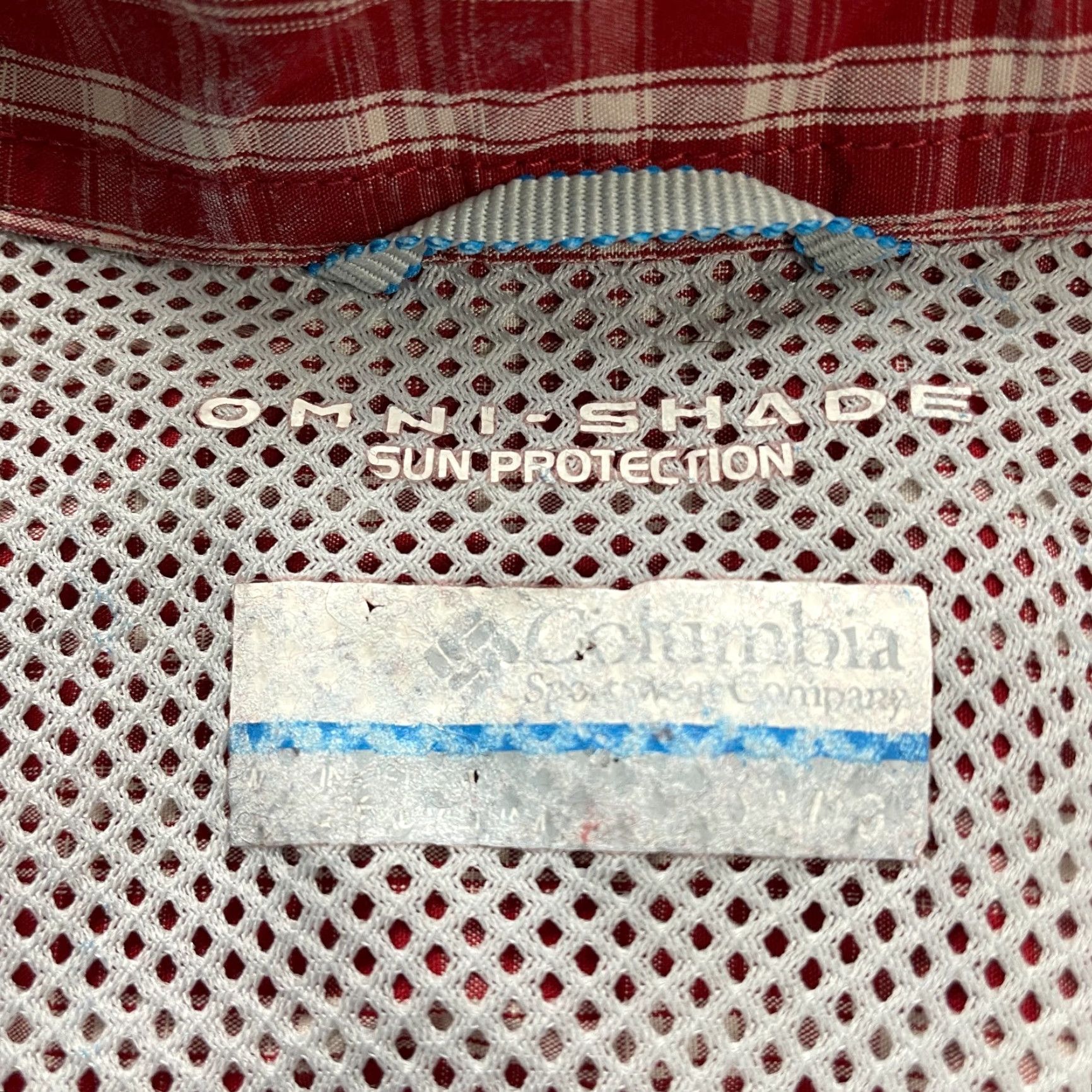 Vintage Columbia Omni Shade Shirt Mens Large Red Plaid Button-Down Short Sleeve Casual Size US L / EU 52-54 / 3 - 5 Thumbnail