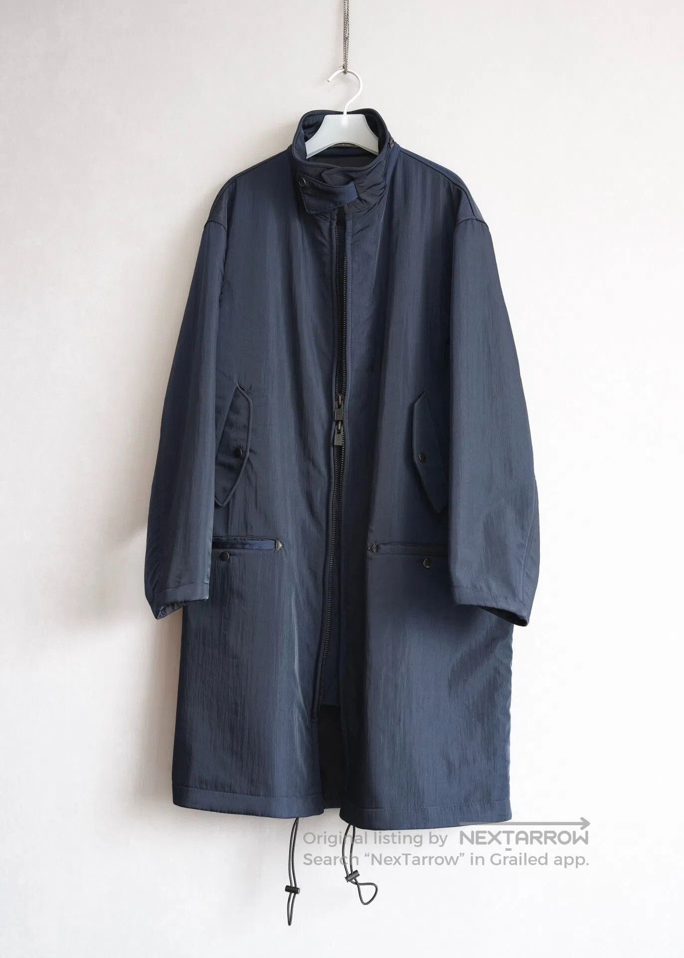 Yohji Yamamoto Yohji Yamamoto Double Zip Parka Coat. Size US M / EU 48-50 / 2 - 2 Thumbnail