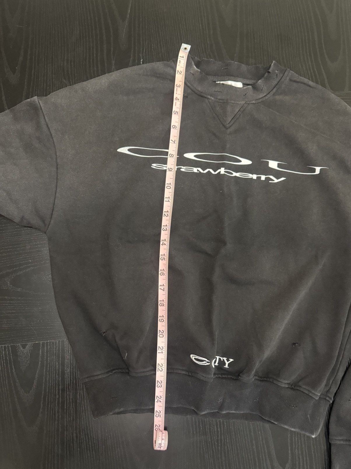 Other Cityofus “COU Strawberry” Crewneck Sweatshirt Size US M / EU 48-50 / 2 - 8 Thumbnail