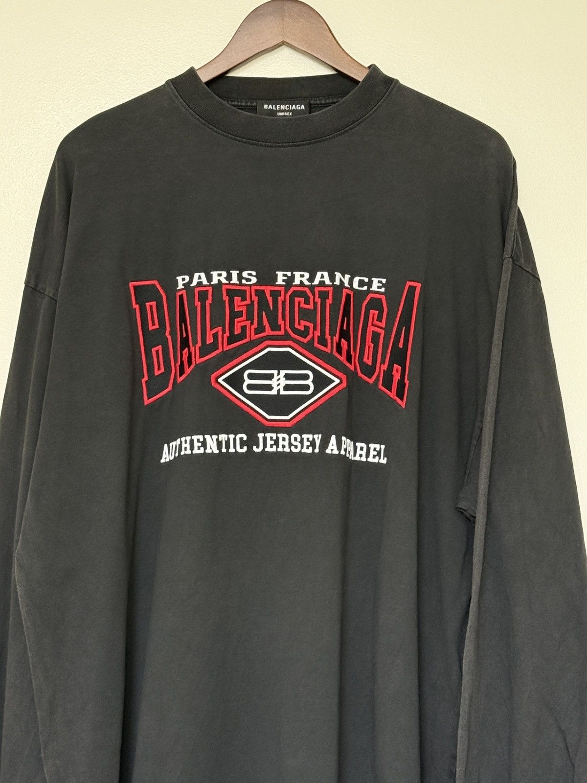 Balenciaga Balenciaga Athletics Department Longsleeve Size 2 Size US XL / EU 56 / 4 - 15 Thumbnail