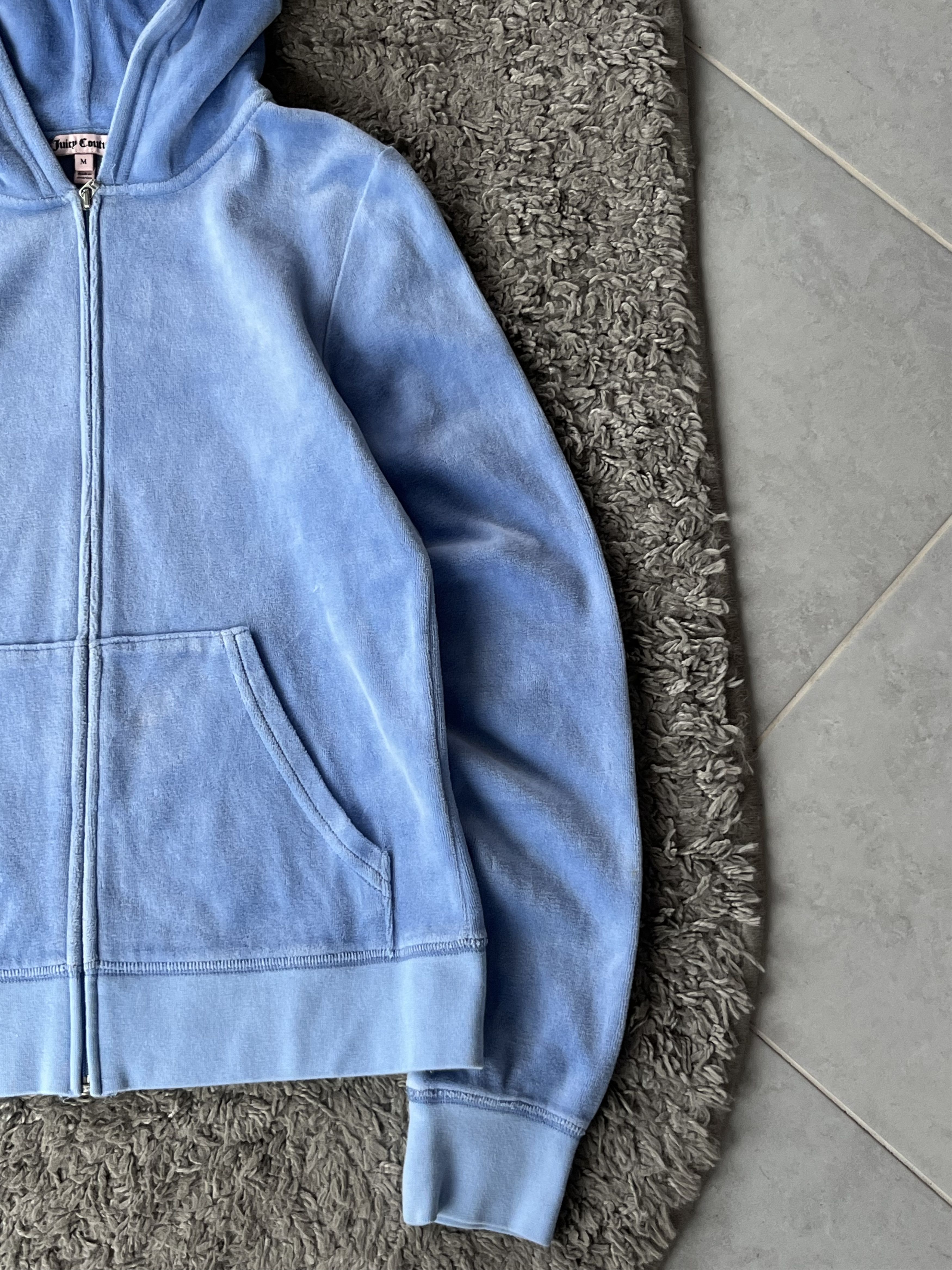 Juicy Couture Luxury Zip Hoodies Juicy Couture Y2K Style Streetwear Size M / US 6-8 / IT 42-44 - 9 Thumbnail