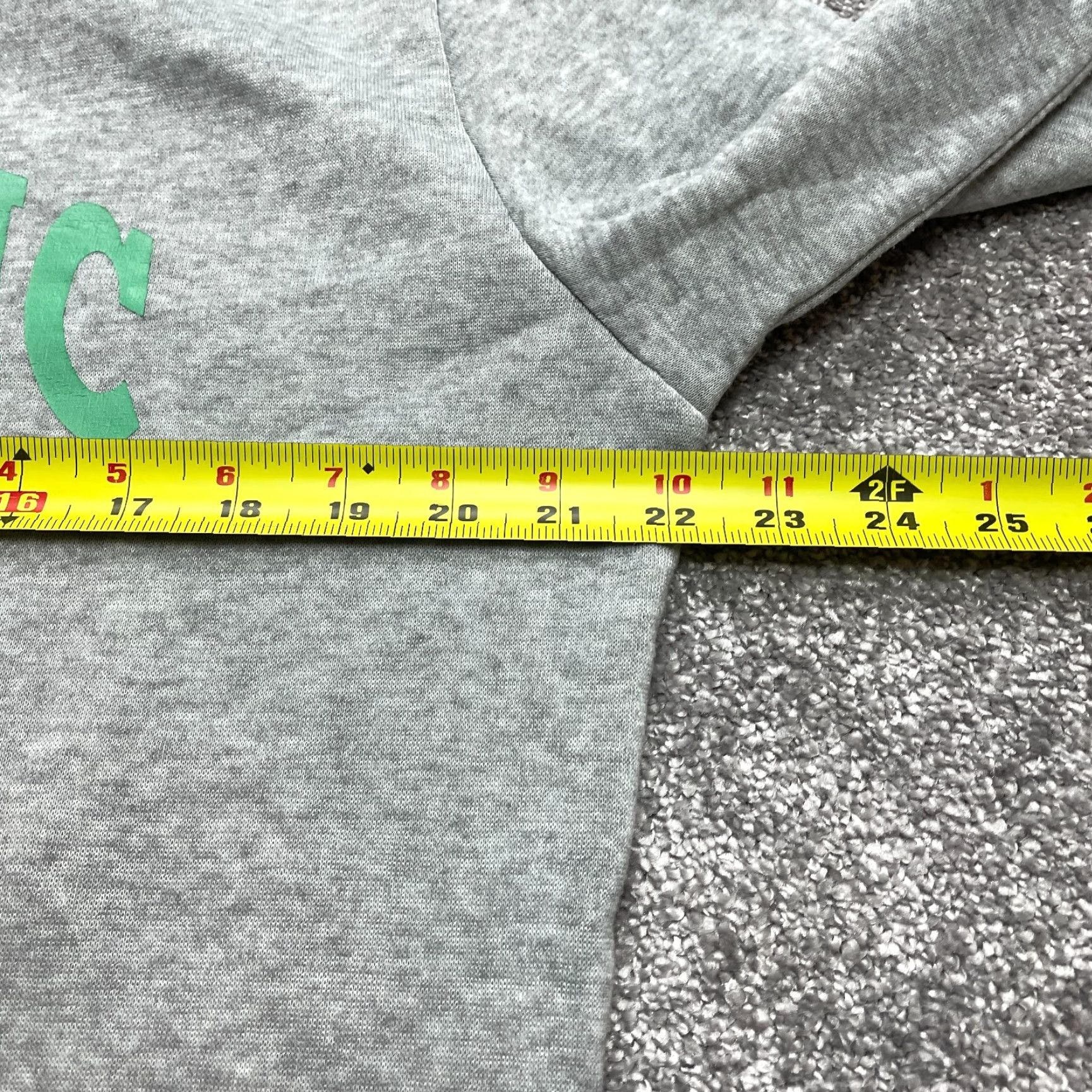 Shein SheIn Sweatshirt Womens Medium Dynamic Basketball Club Logo Pullover Soft Top Gray Size M / US 6-8 / IT 42-44 - 5 Thumbnail