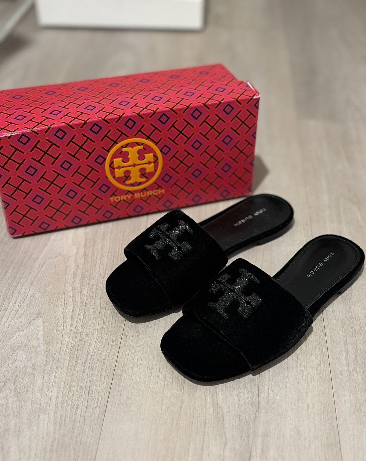 Tory Burch Tory Burch Eleanor Pavé Slides Size US 5 / IT 35 - 1 Thumbnail