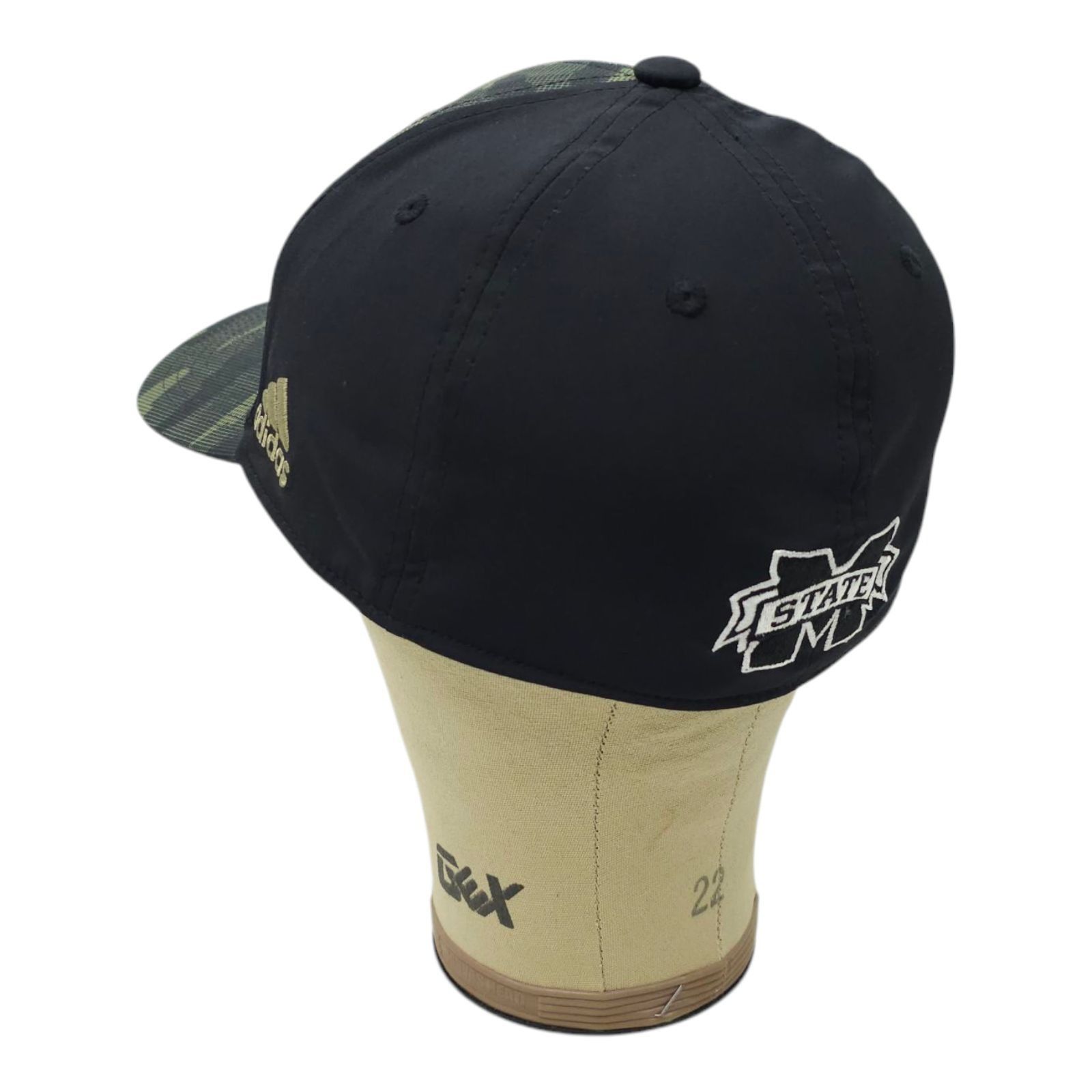 Adidas MS State Bulldogs A-Flex S/M Camo Front Cap Trucker Logo Size ONE SIZE - 12 Thumbnail