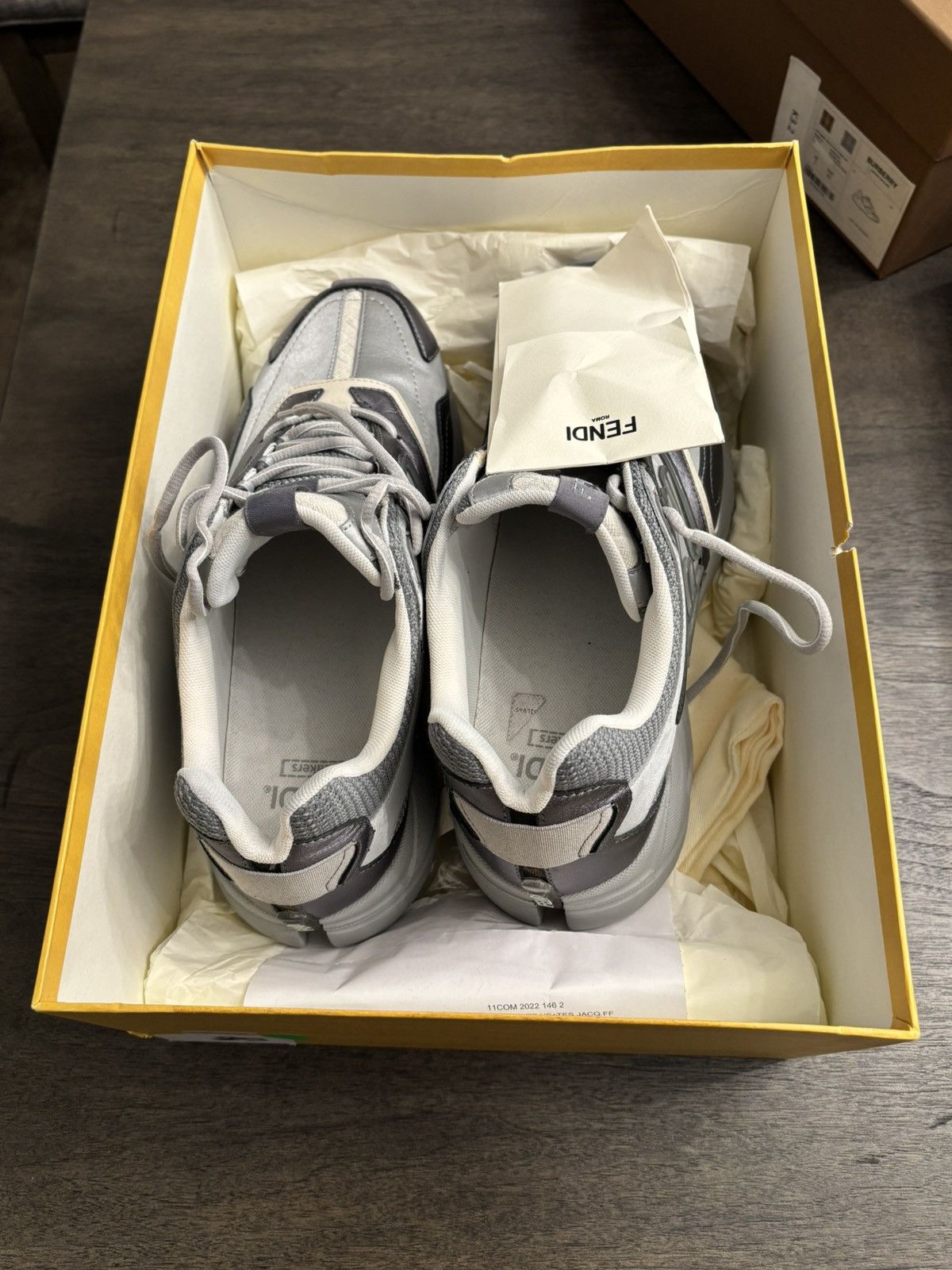 Designer × Fendi FENDI FASTER TRAINER SNEAKERS/ SHOES Size US 9 / EU 42 - 9 Thumbnail