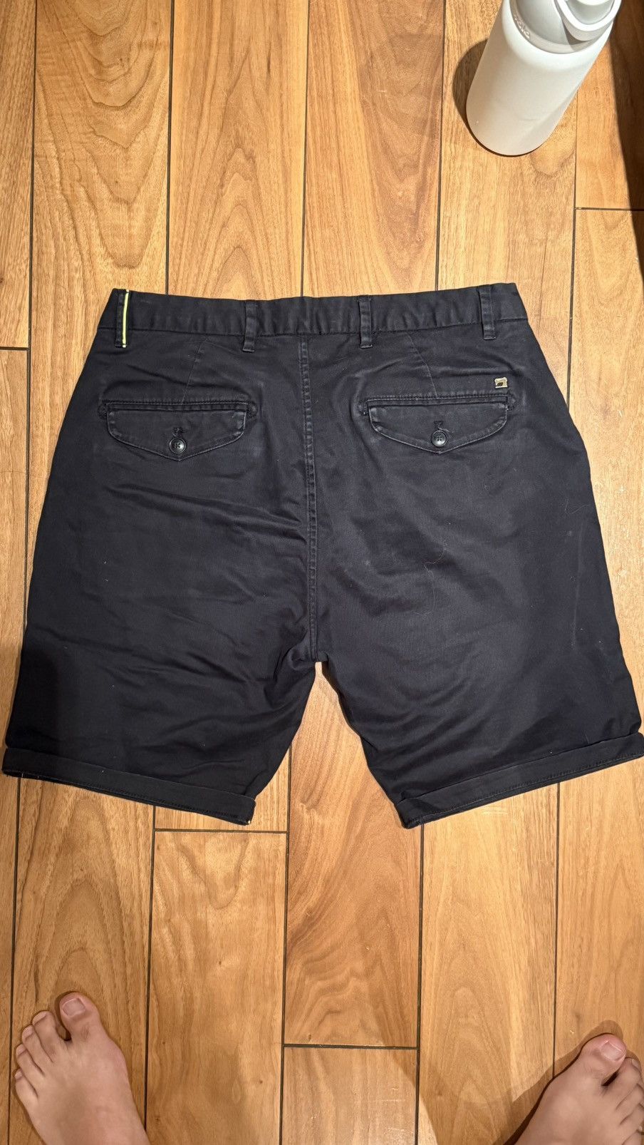 Scotch & Soda ESSENTIALS — STUART COTTON-BLEND TWILL SHORT Size US 31 - 2 Thumbnail