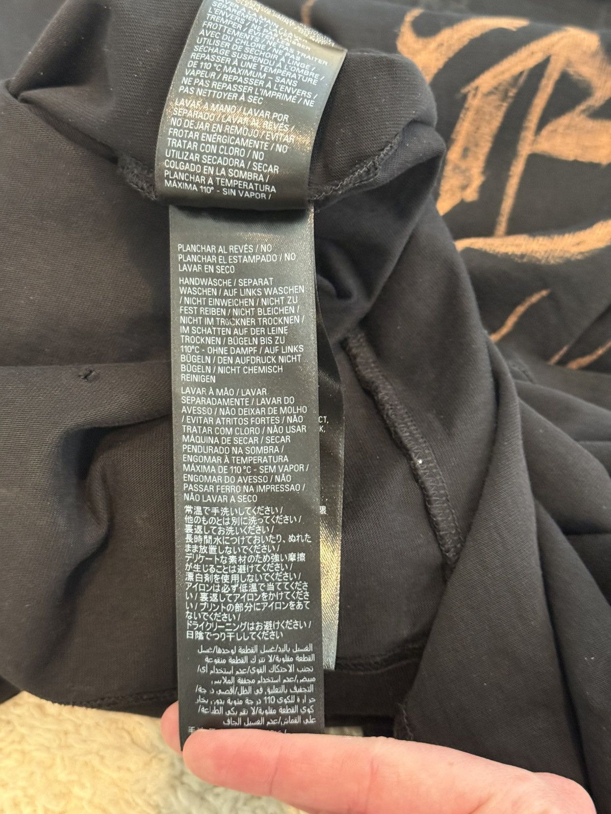 Balenciaga Balenciaga OVERSIZED Heavy Metal Tshirt Size US XXS / EU 40 - 12 Thumbnail
