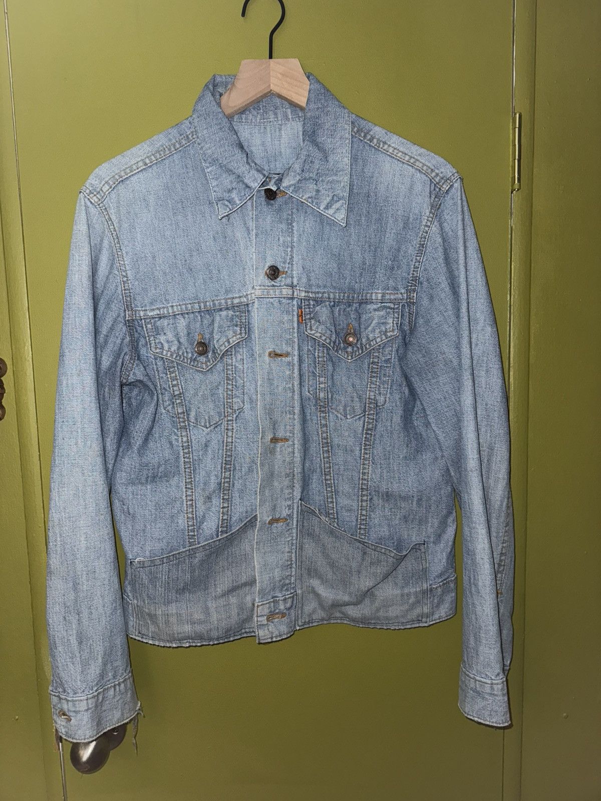 Levi's Vintage Clothing Orange Tab Levi’s Denim Jacket Size US M / EU 48-50 / 2 - 1 Thumbnail
