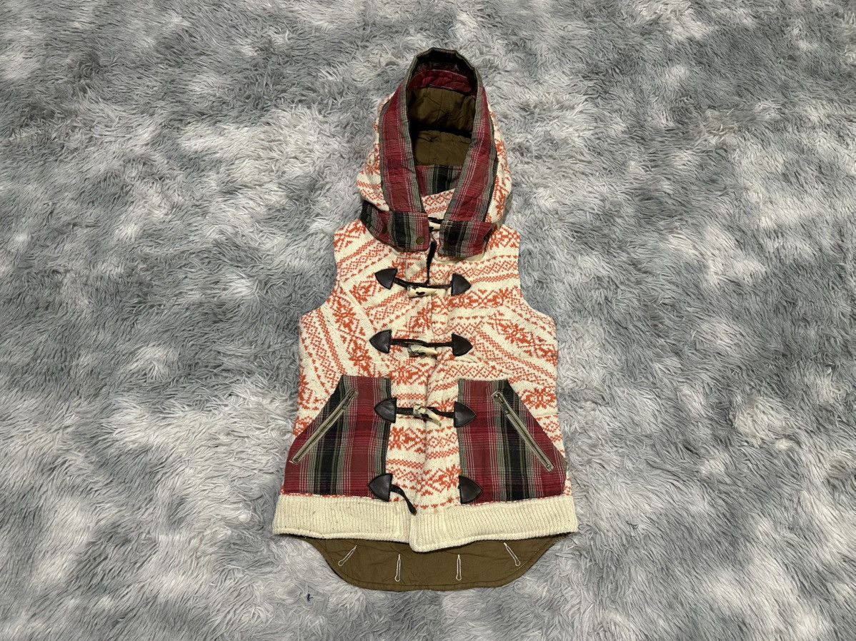 W&LT 🔥Y2K Sabotage Sleeveless Hoodie Paul Harvey Era Rave Size US XS / EU 42 / 0 - 1 Thumbnail