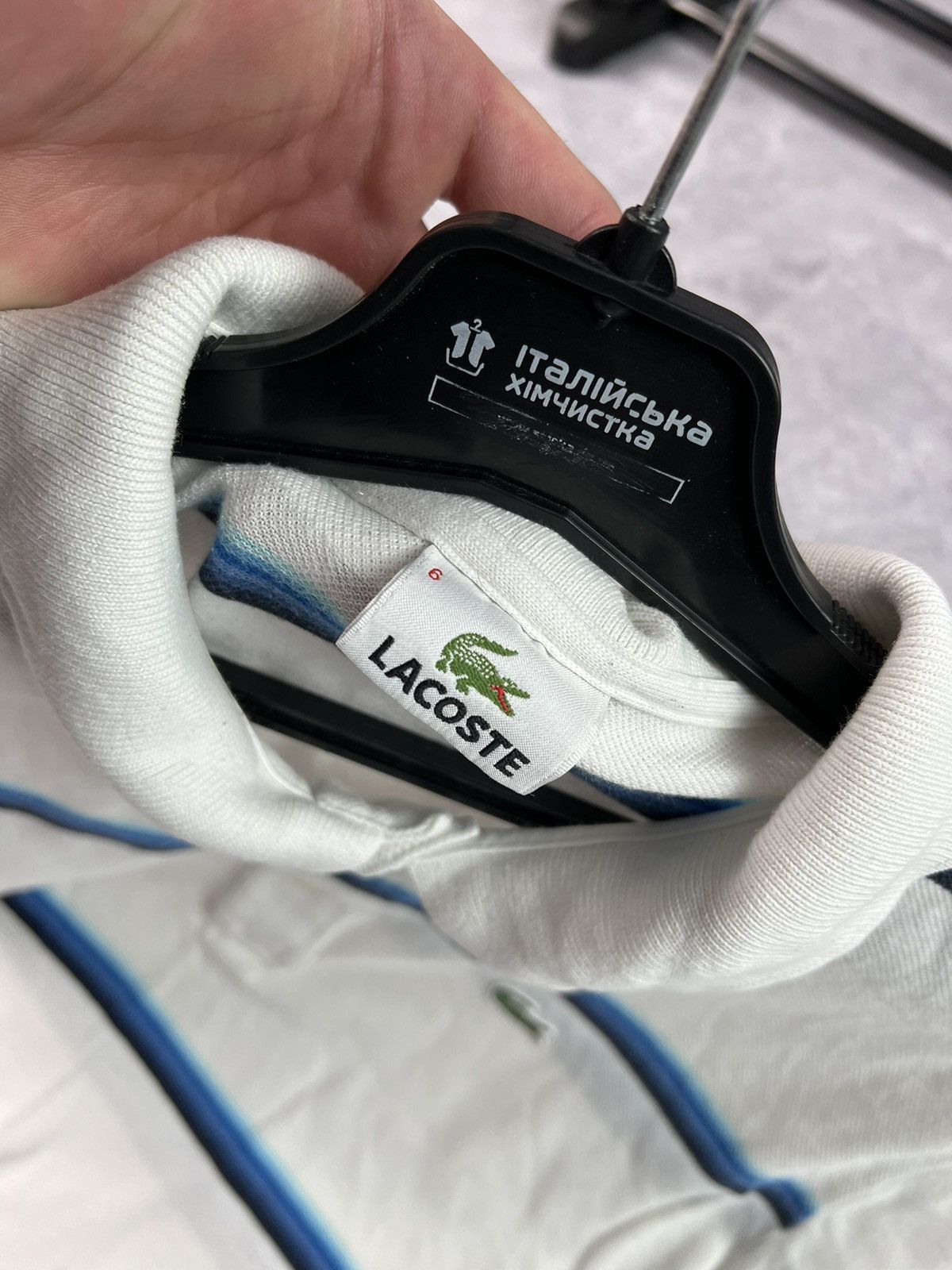 Lacoste × Vintage Vintage Lacoste polo T-shirt Size US L / EU 52-54 / 3 - 5 Thumbnail
