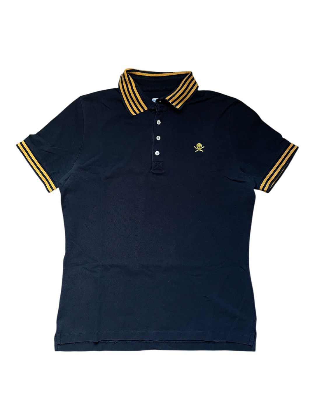 Vivienne Westwood Vintage Vivienne Westwood skull embroidered logo polo shirt Size US XL / EU 56 / 4 - 1 Thumbnail