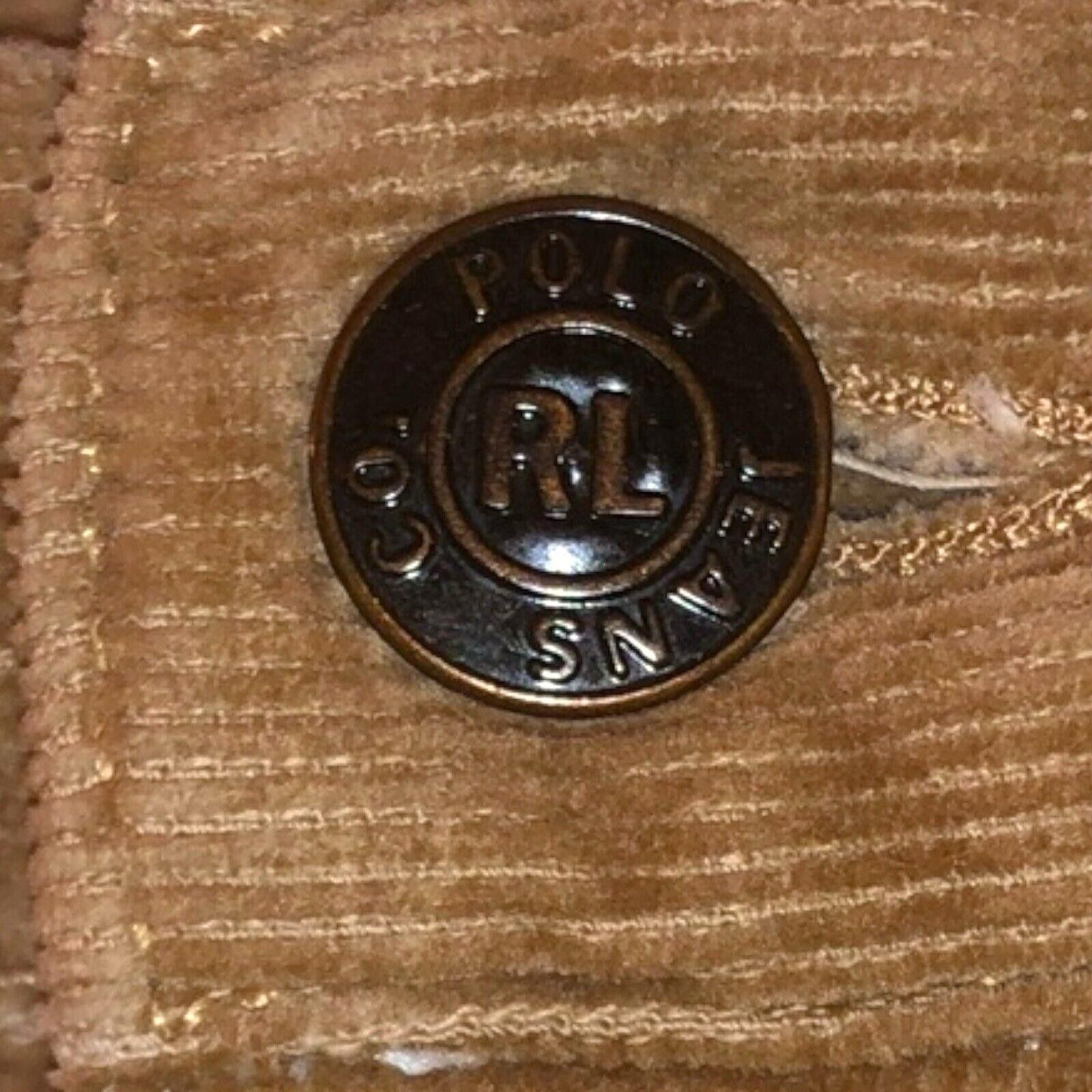Designer Vintage Ralph Lauren Polo Jeans Corduroy Skirt Brown 12 Size 34" / US 12 / IT 48 - 3 Thumbnail