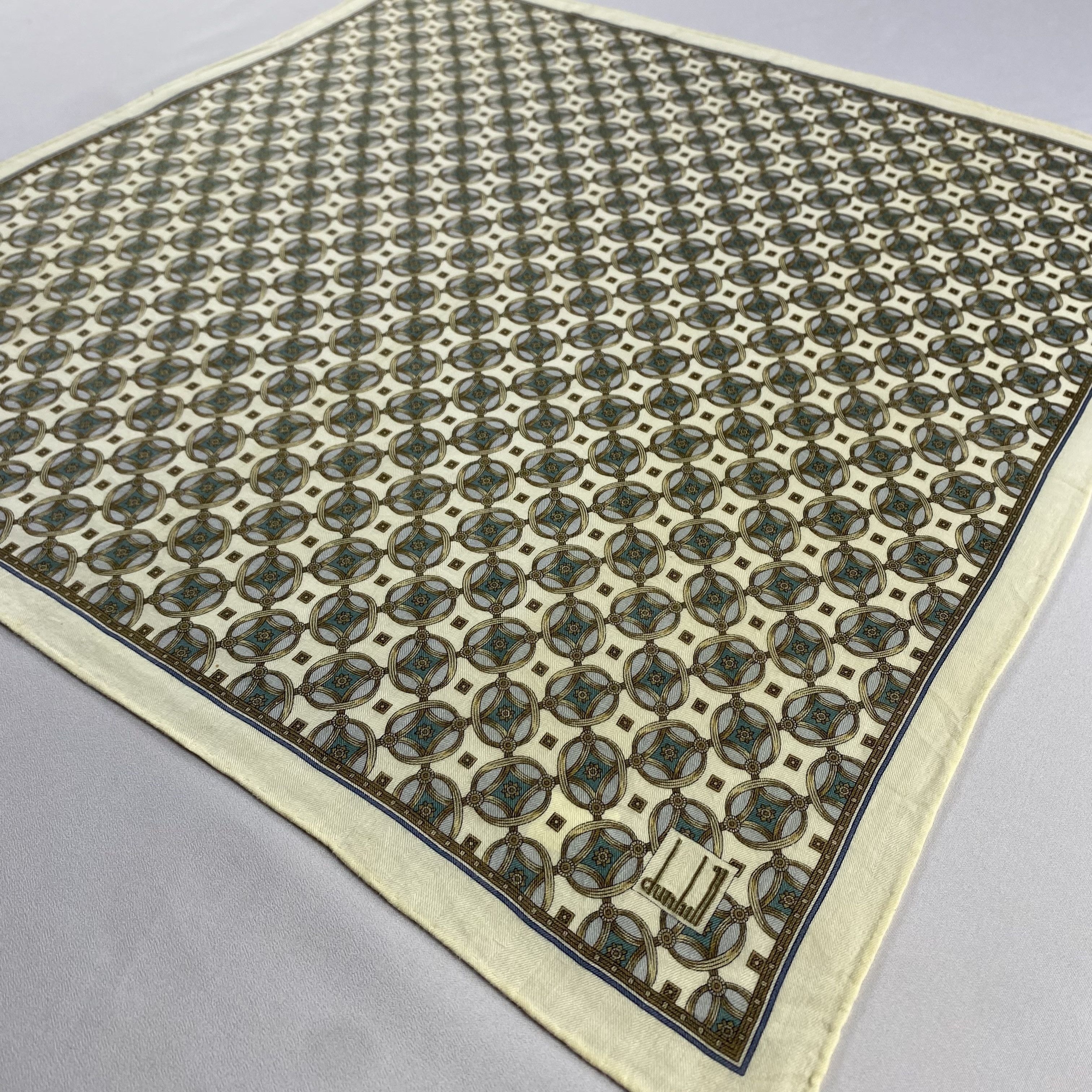 Alfred Dunhill × Vintage Alfred Dunhill Handkerchief / Neckerchief / Bandana-P735 Size ONE SIZE - 2 Thumbnail