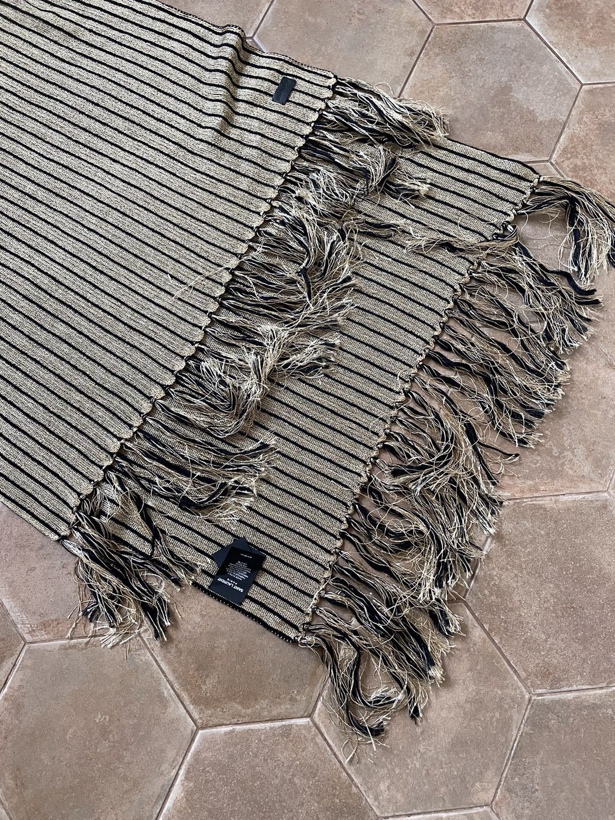 Saint Laurent Paris SAINTS LAURENT WOOL SCARF Size ONE SIZE - 7 Thumbnail