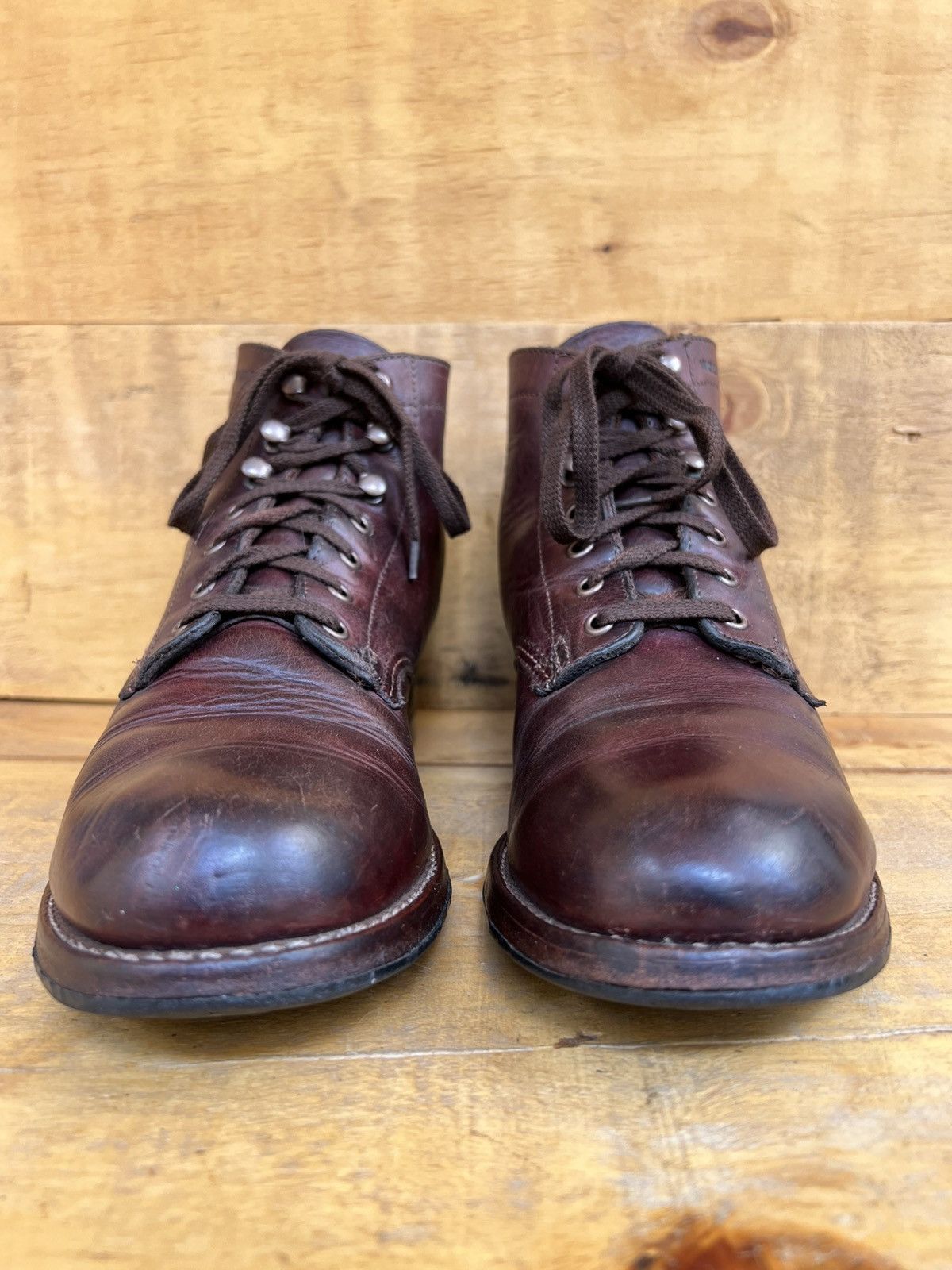 Wolverine Wolverine 1000 Mile Plain Toe Brown Leather Boots Size US 7 Size US 7 / EU 40 - 2 Thumbnail