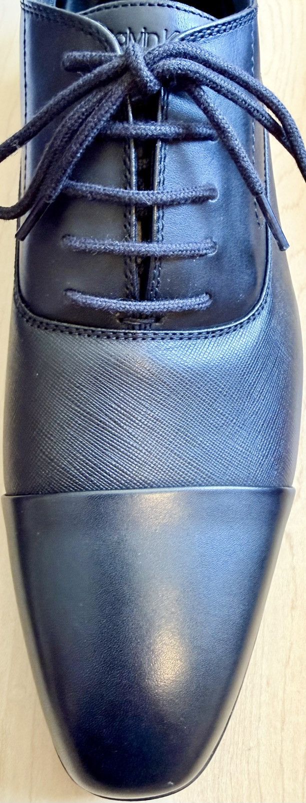Calvin Klein Calvin Klein Drew men’s black dress shoes Tktd.$140.00 Size US 13 / EU 46 - 5 Thumbnail