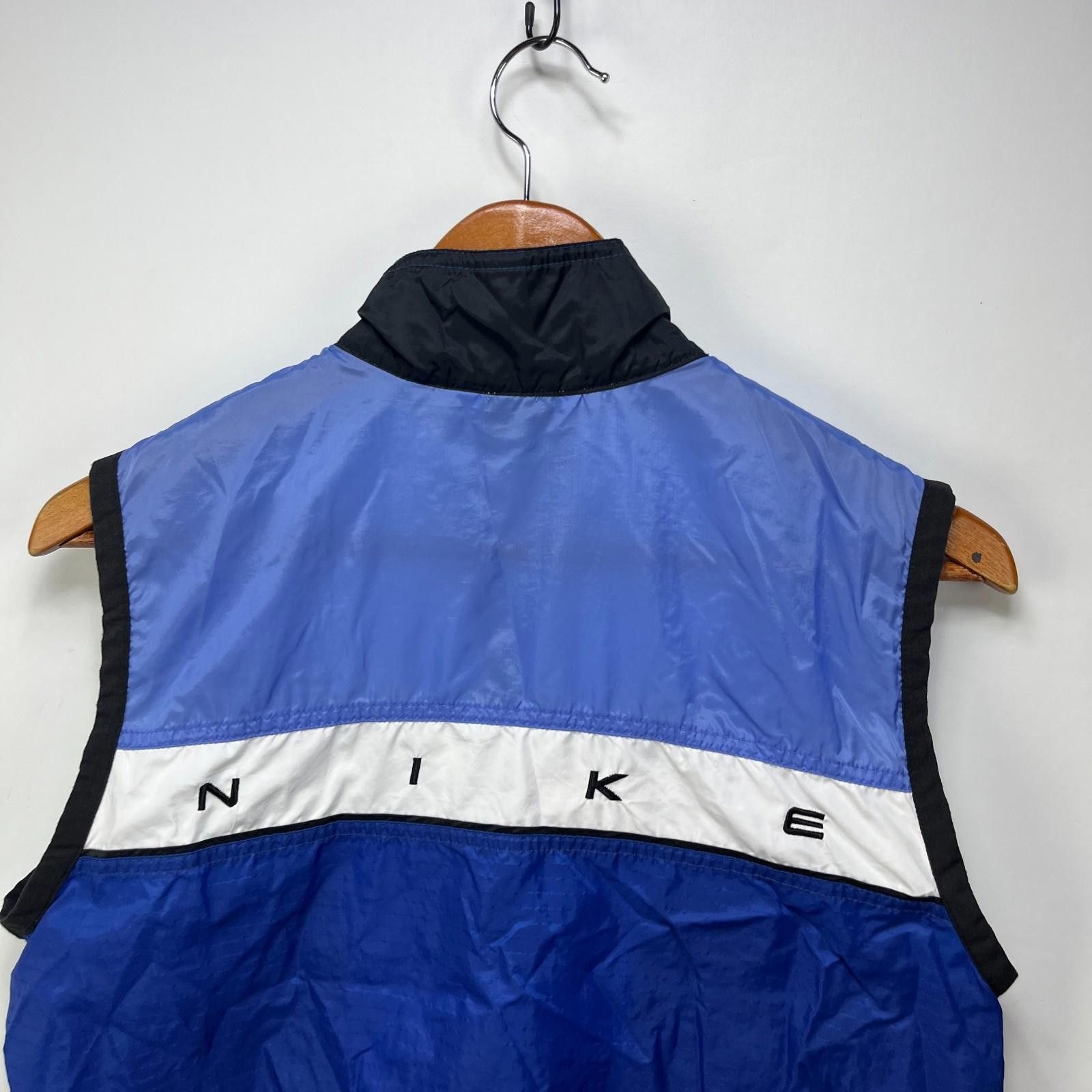 Nike Vintage 90s Nike Full Zip Vest Windbreaker Womens Medium Size M / US 6-8 / IT 42-44 - 7 Thumbnail