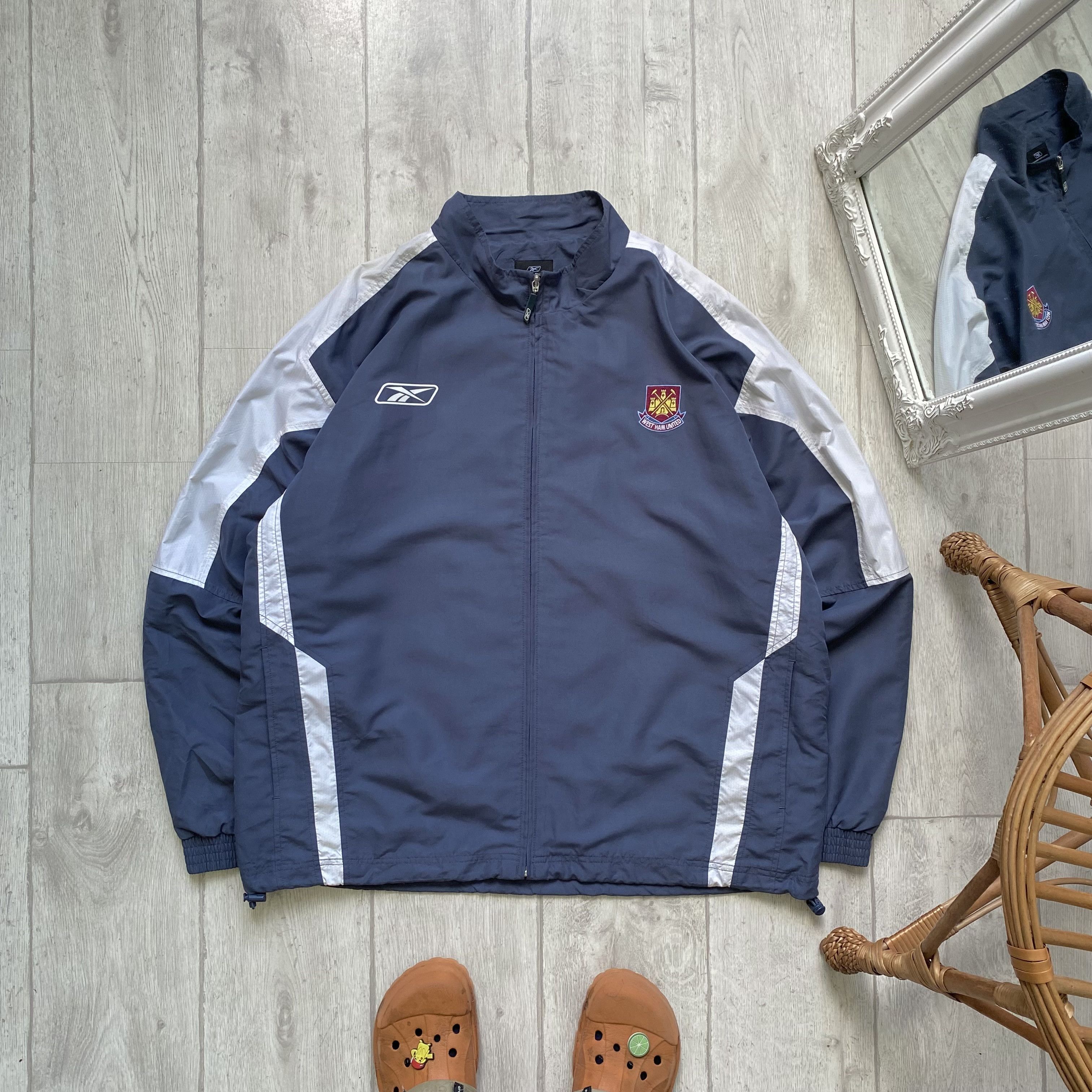 Windbreaker Jacket West Ham Rain Jacket 3XL❗️ West Ham Reebok