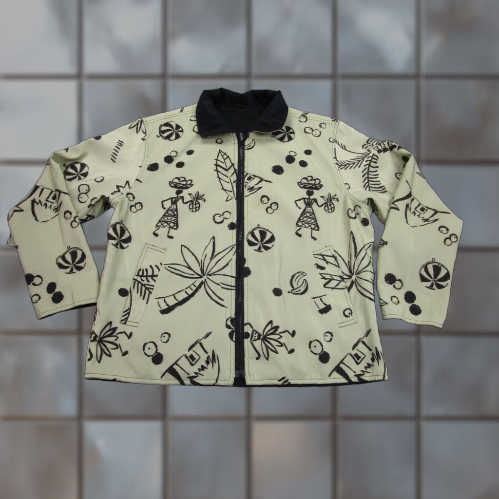 Rains Mycra Pac Jacket Womens S, M Black Green Reversible Zip Rain Coat Windbreaker Size M / US 6-8 / IT 42-44 - 1 Thumbnail