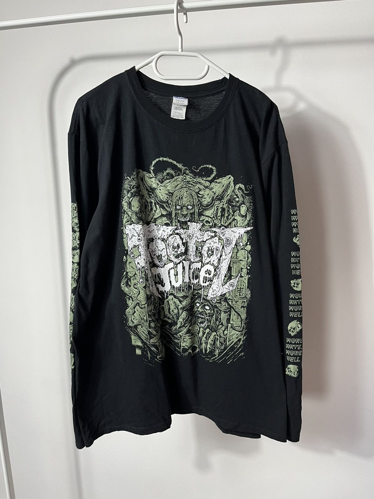 Band Tees × Vintage Foetal Juice Band Long Sleeve Tee Size US XL / EU 56 / 4 - 1 Thumbnail