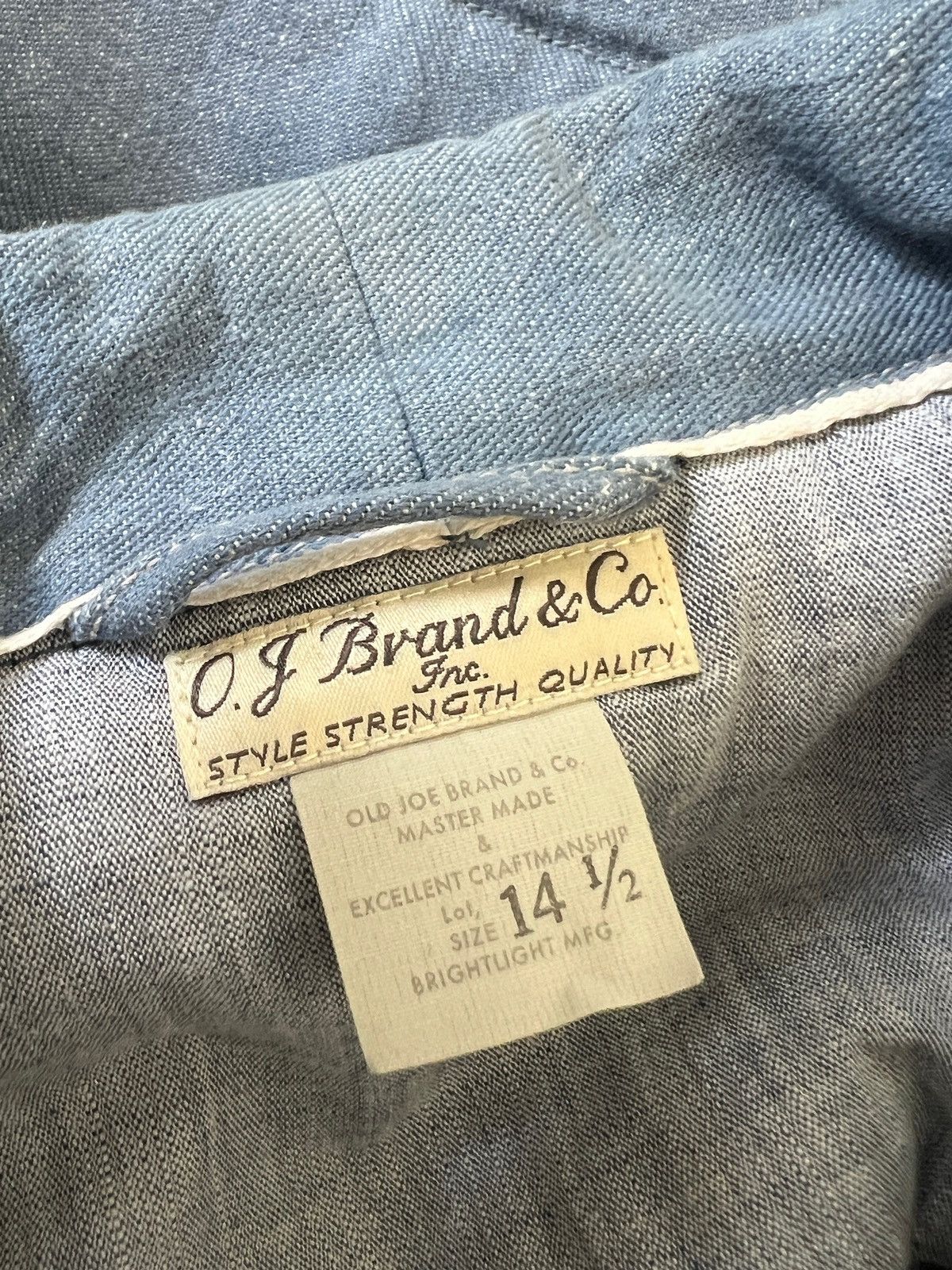Japanese Brand × Old Joe AW14 Old Joe & Co. Quilting Shirt Jacket Size US S / EU 44-46 / 1 - 11 Thumbnail