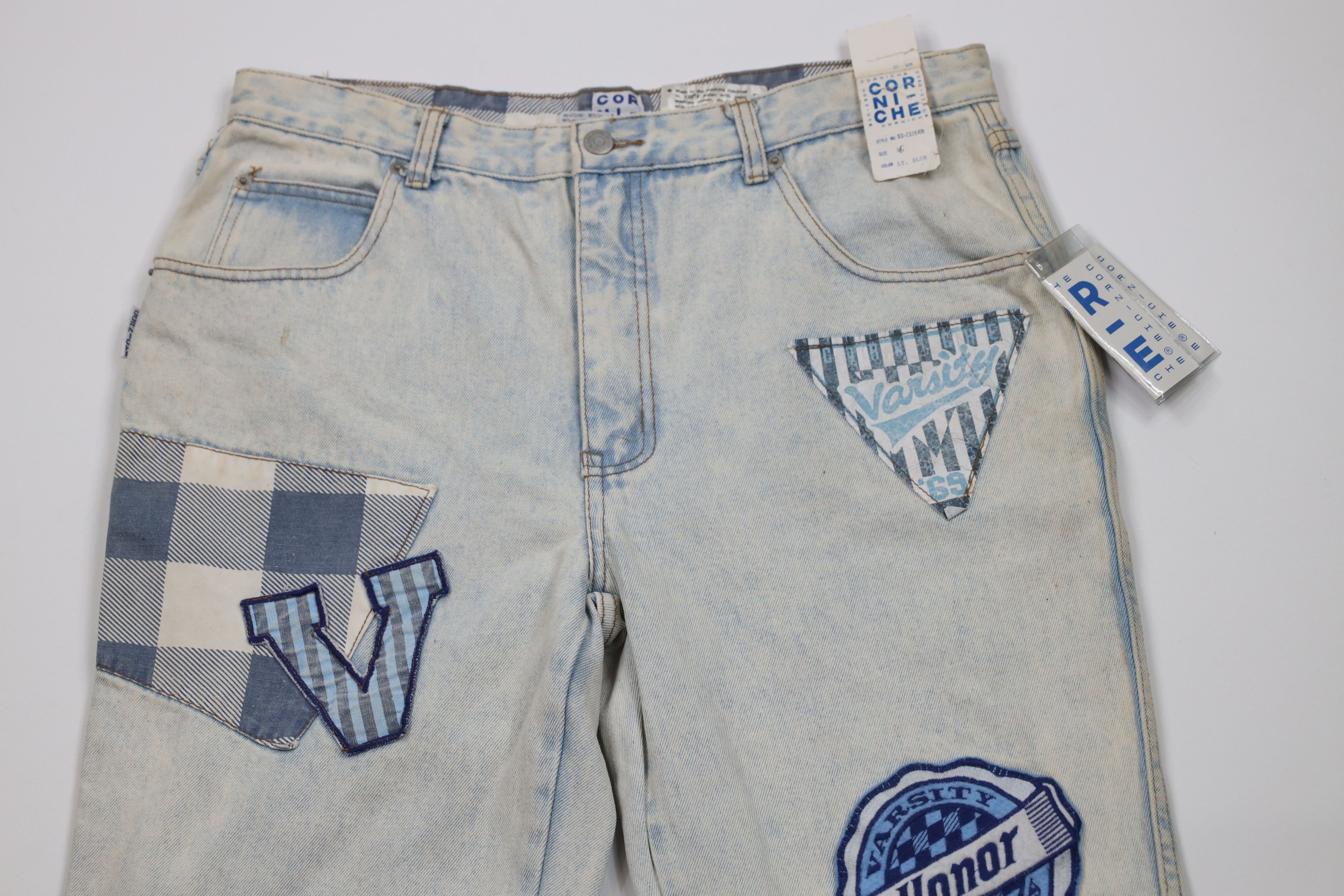 Vintage Deadstock Vintage 90s Streetwear Baggy Fit Jeans Acid Wash Size US 36 / EU 52 - 2 Thumbnail
