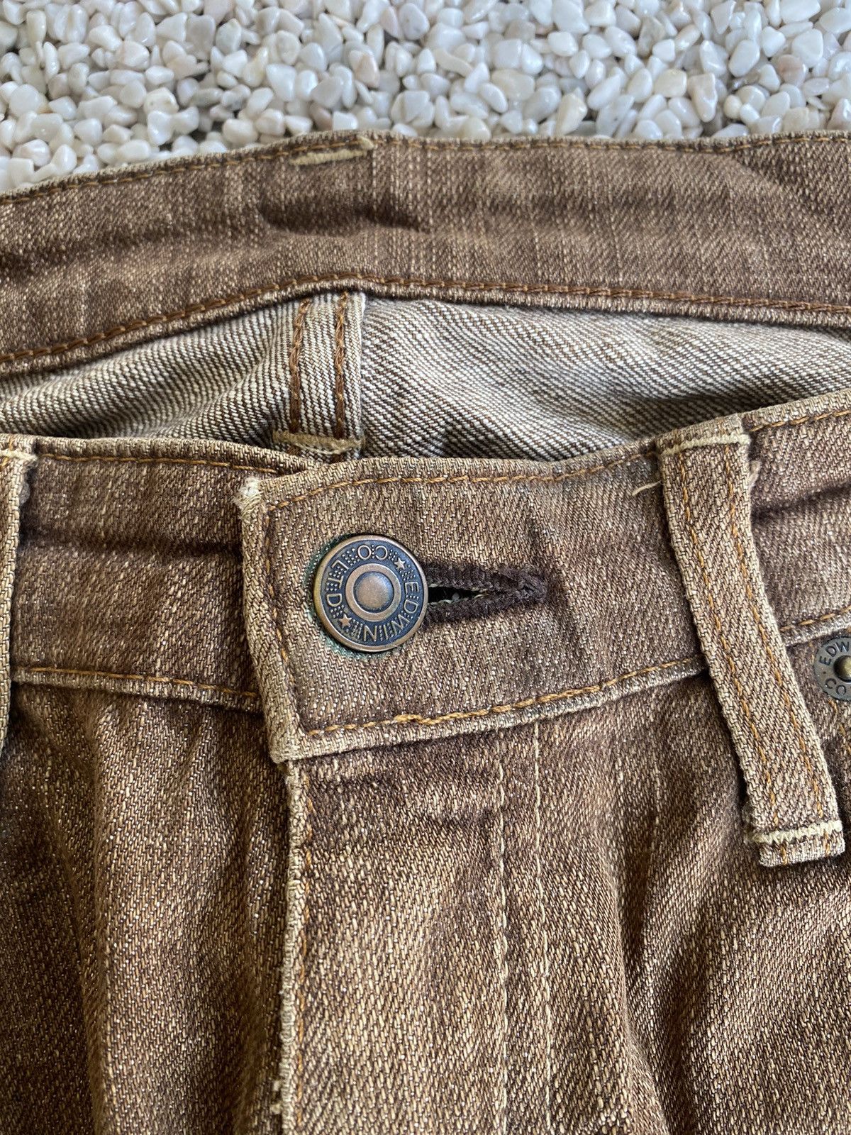 Hysteric Glamour BAGGY TROUSER EDWIN DISTRESSED DENIM JEANS Size US 29 - 11 Thumbnail