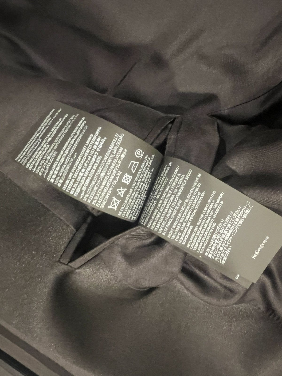 Saint Laurent Paris Saint Laurent men’s tuxedo blazer. 54/44. $3290 Size 44R - 10 Thumbnail