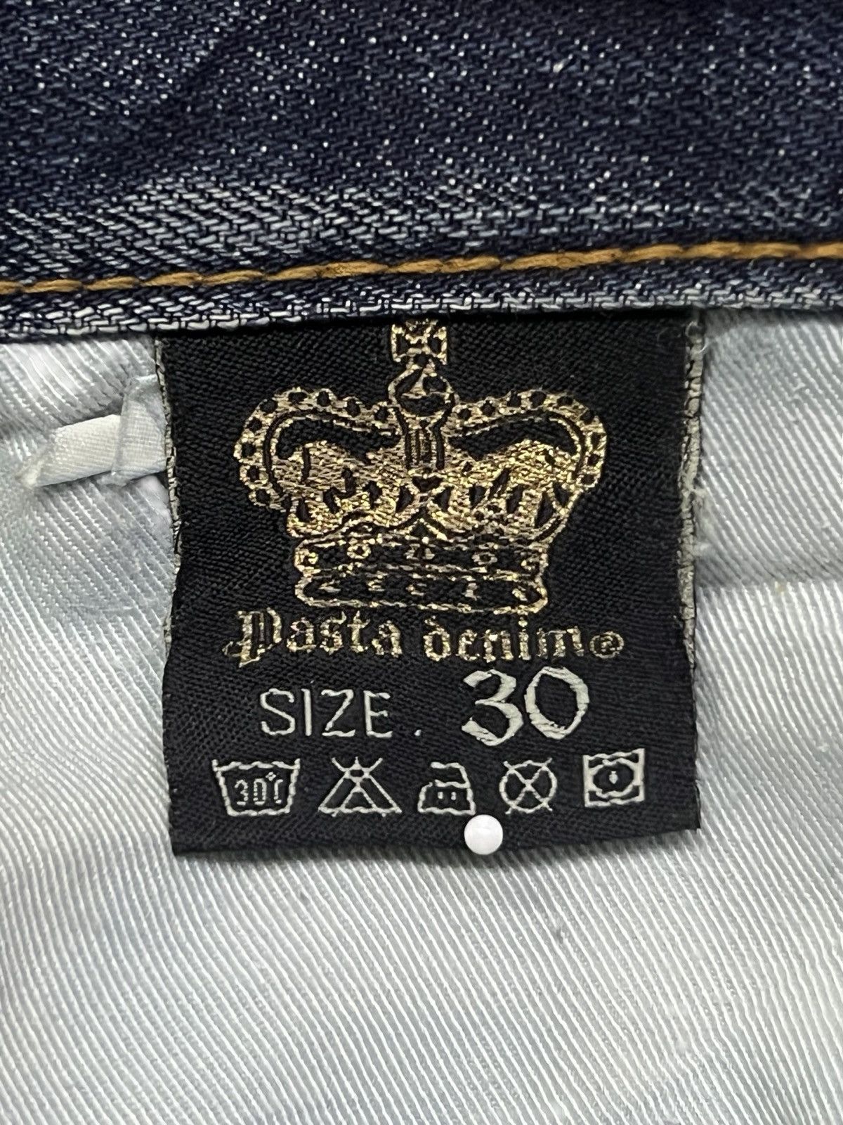 Japanese Brand Vintage Pasta Denim Jeans | Vintage Faded Wash | W31 Size US 31 - 12 Thumbnail