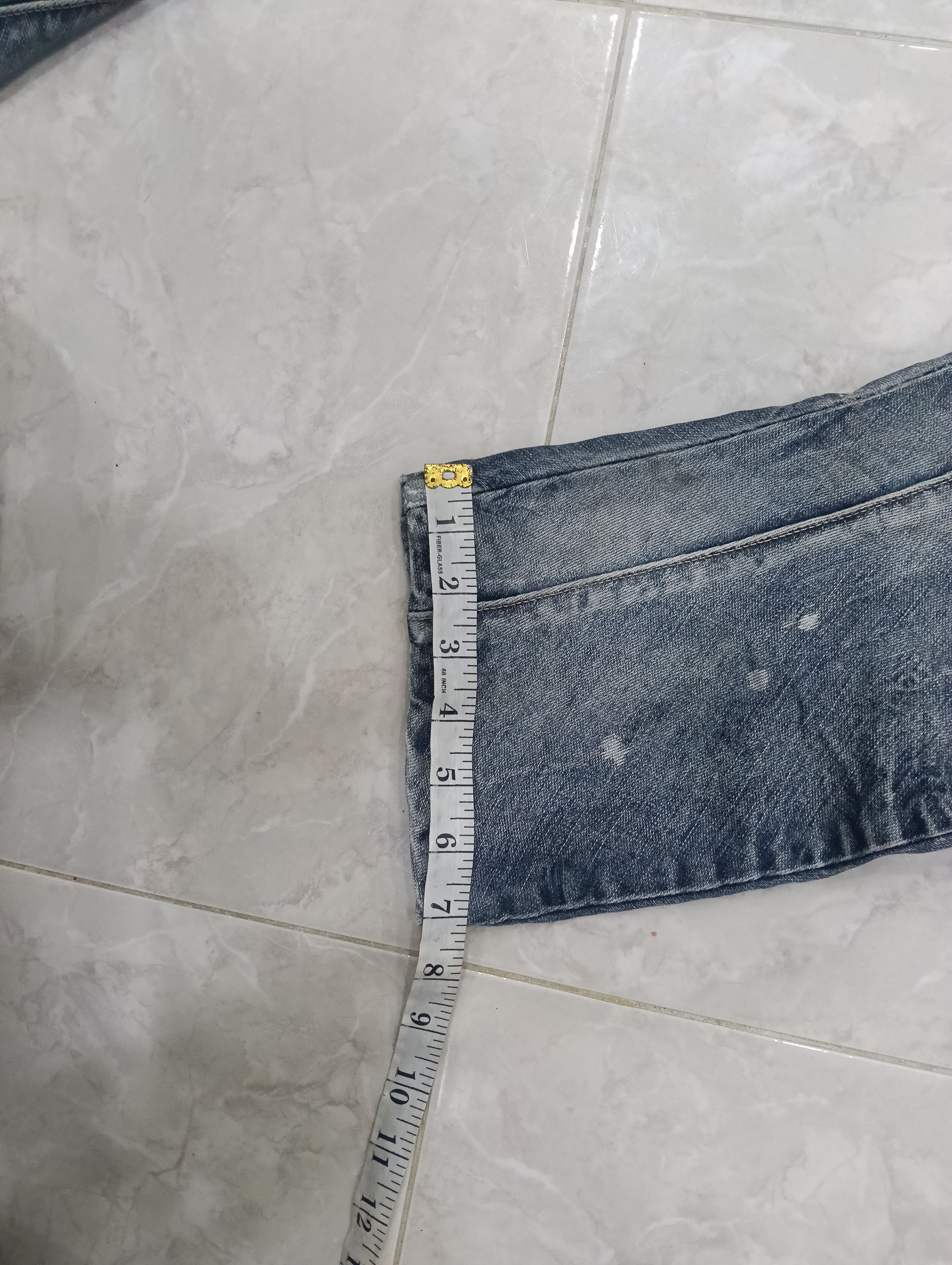 If Six Was Nine Ppfm Japan Brand Curve Jeans Size US 33 - 22 Thumbnail