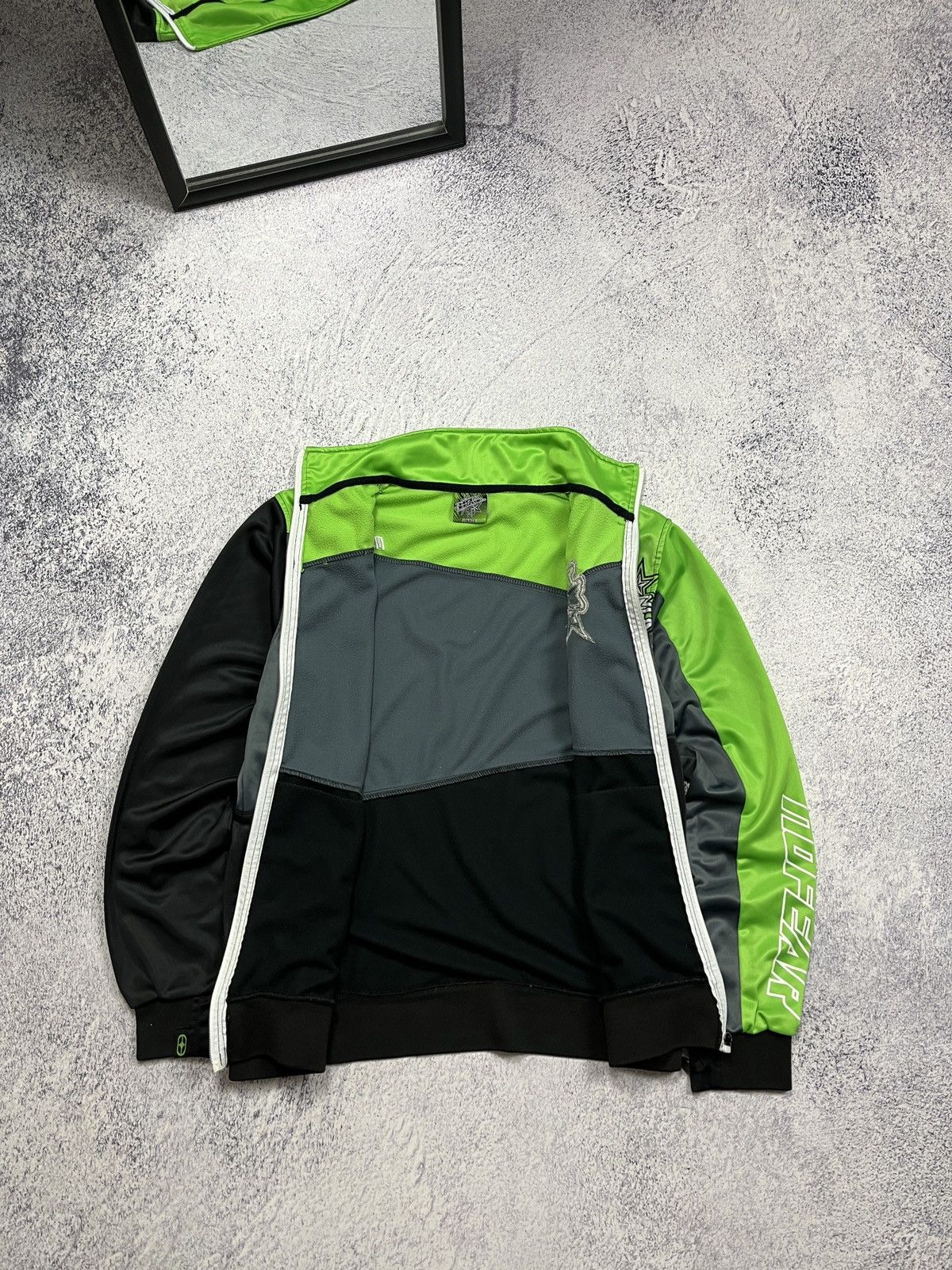 Japanese Brand No Fear Track Jacket Big Logo Hype Y2K Streetwear Size US S / EU 44-46 / 1 - 8 Thumbnail