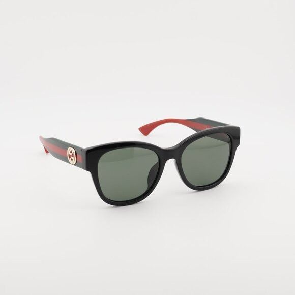 Gucci GG1866SK 001 Sunglasses Black Square Frame