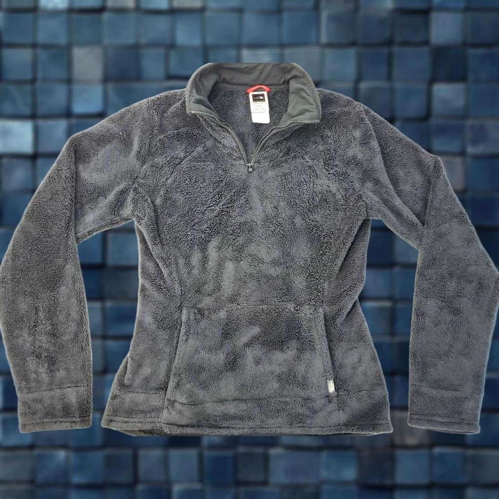 The North Face The North Face Mossbud Acadia Fleece Pullover 1/4 Zip Sherpa Sweater Women XS Black Size XS / US 0-2 / IT 36-38 - 1 Thumbnail