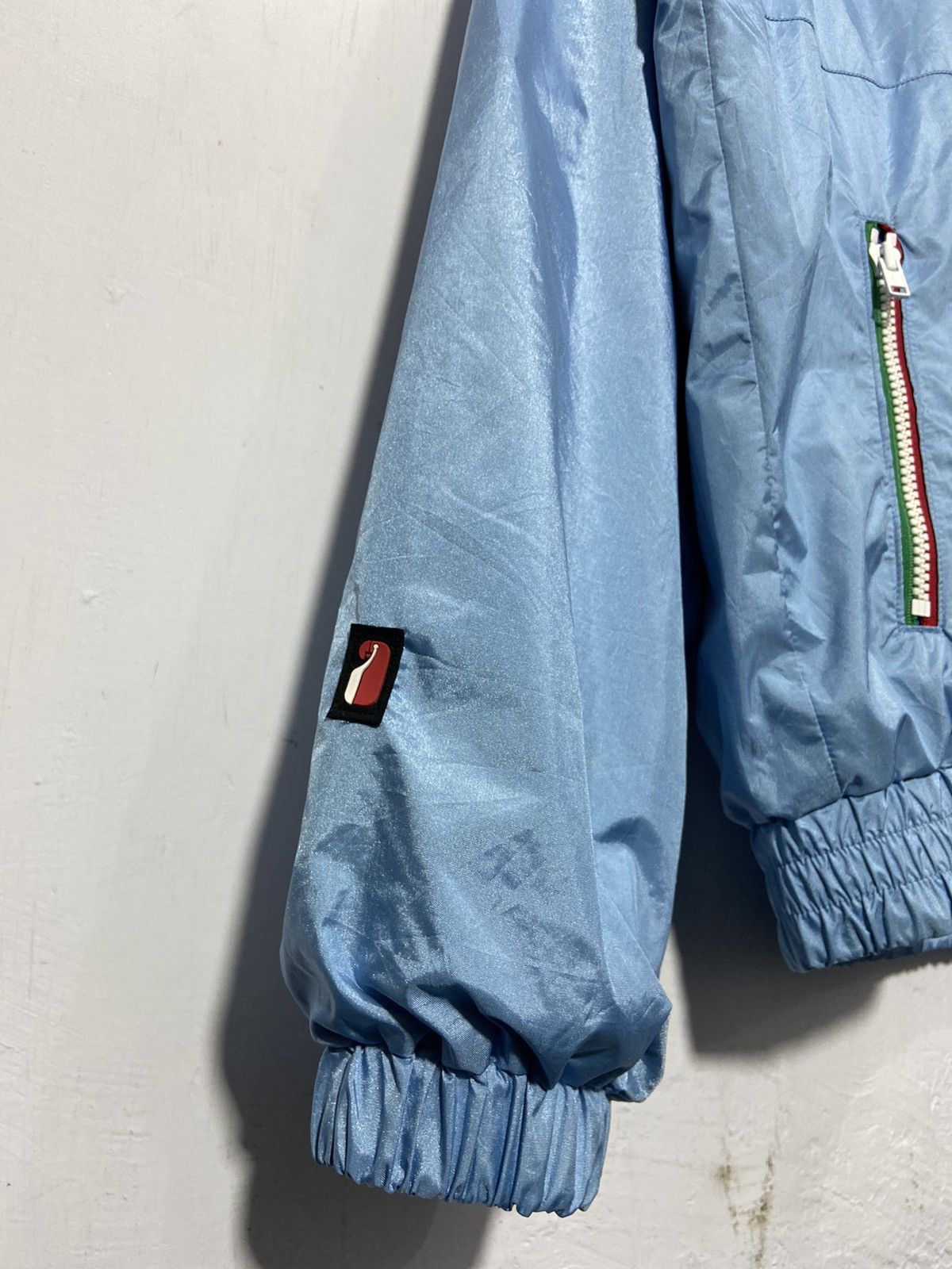 Ellesse × Vintage Vintage Ellesse Windbreaker Jacket Hidden Hoodie Size US L / EU 52-54 / 3 - 7 Thumbnail