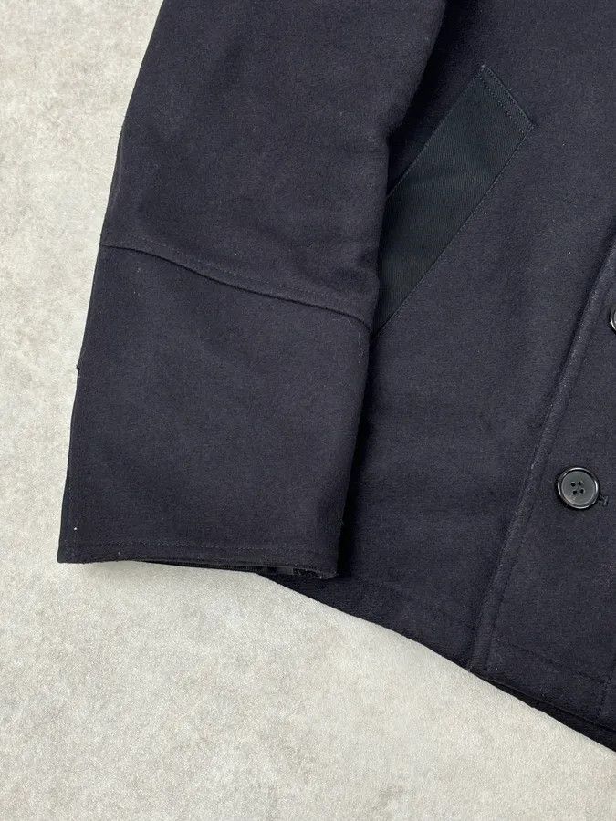 Marni Marni Navy Wool Classy Officer Jacket Size US M / EU 48-50 / 2 - 9 Thumbnail